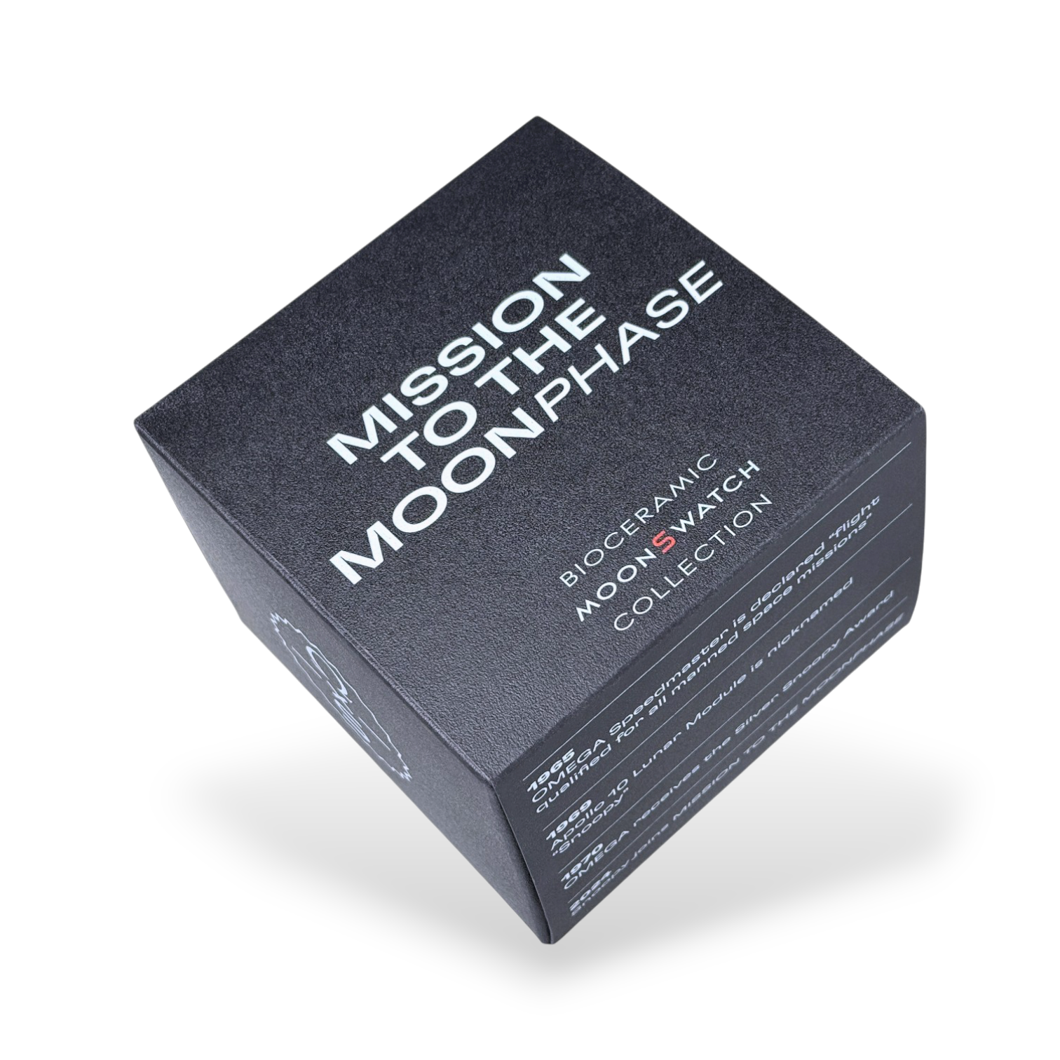 OMEGA X Swatch MoonSwatch Mission to the Moonphase New Moon 'Snoopy' Ref. SO33B700