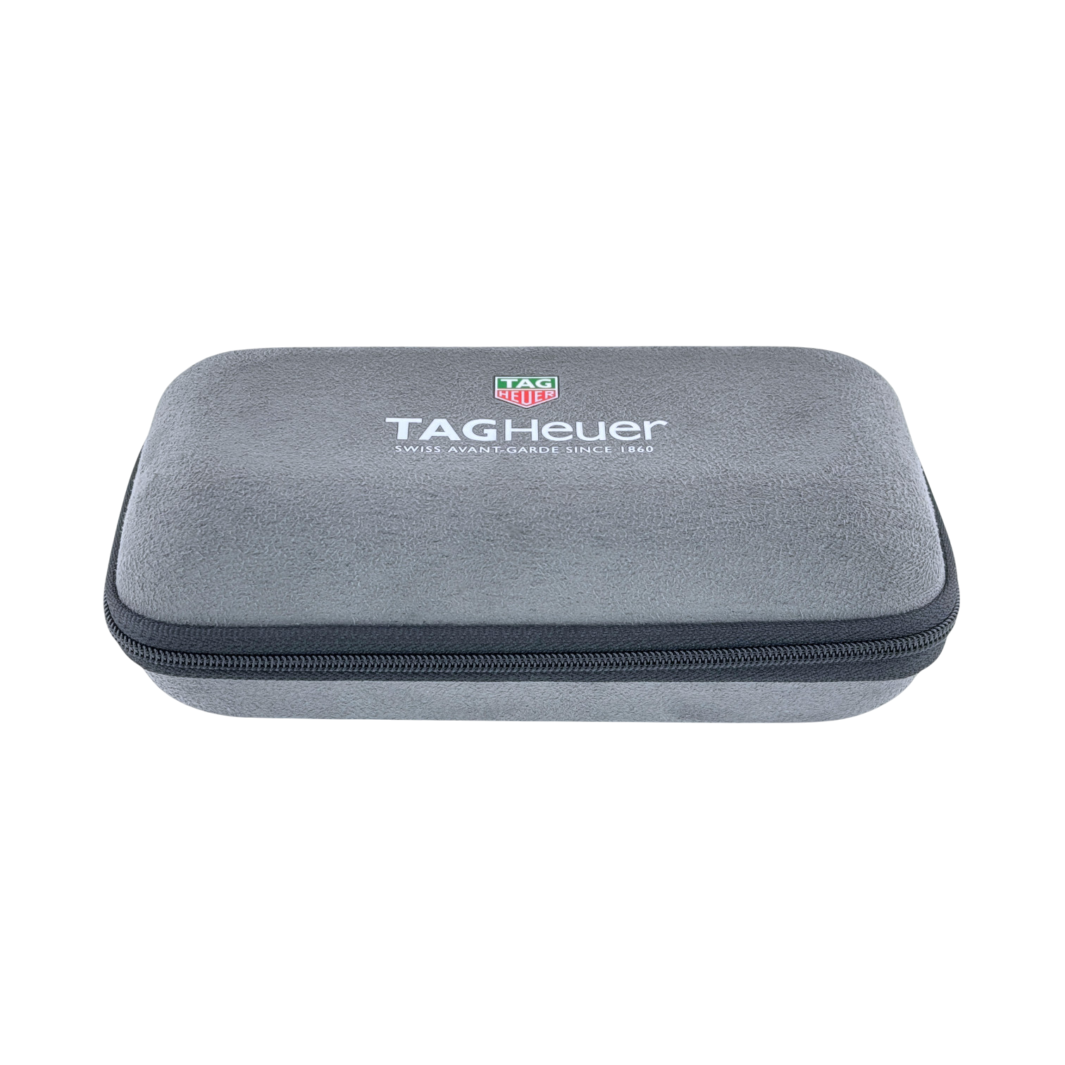 TAG Heuer Uhrenetui Reiseetui Etui Reisebox Grau service travel pouch case gray