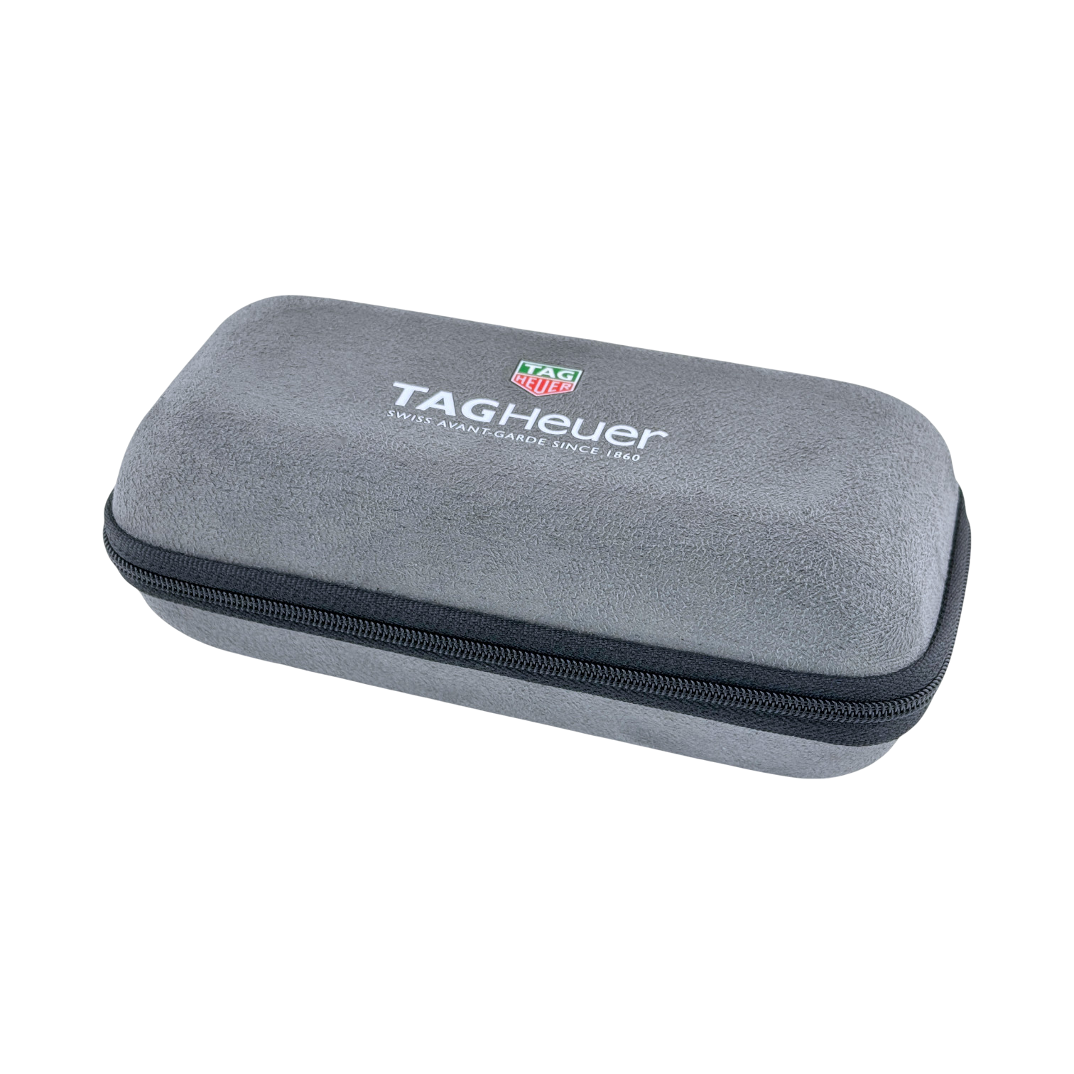 TAG Heuer Uhrenetui Reiseetui Etui Reisebox Grau service travel pouch case gray