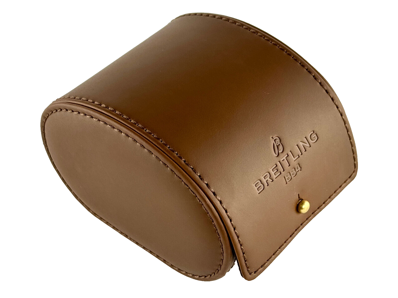 Breitling Leather Watch Case Brown 