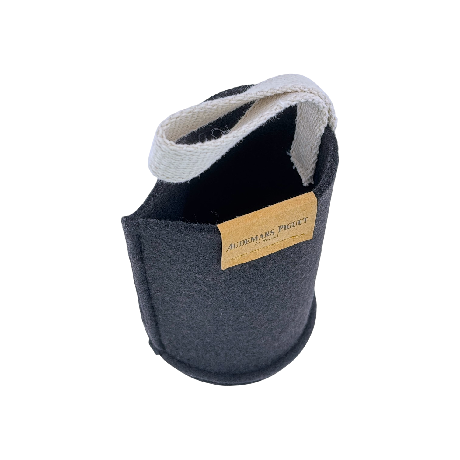 Audemars Piguet Filz Schutzhülle für Glasflasche Schwarz