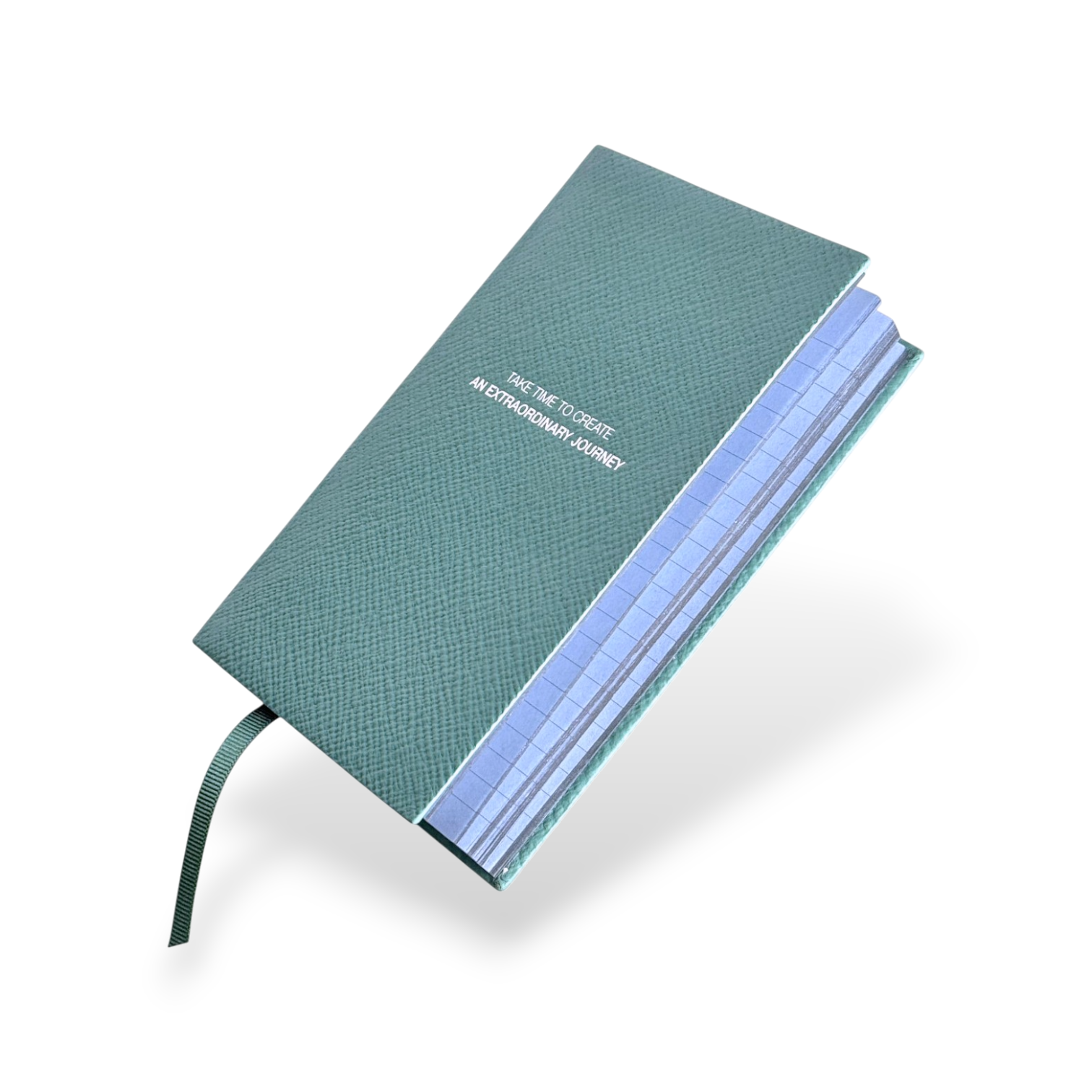 Audemars Piguet X Smythson Panama Notizbuch Journal in Petrol-Grün