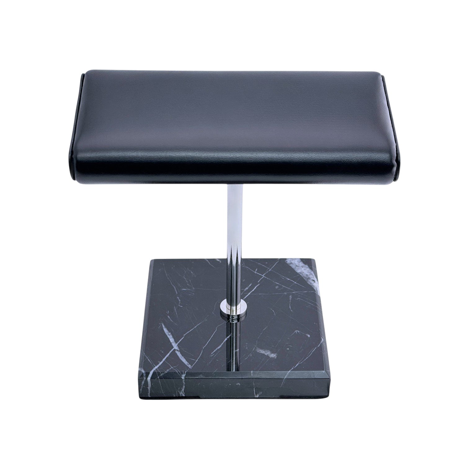 Marmor Uhrenständer Ständer Uhrenhalter Uhrenaufsteller Schwarz, Silber