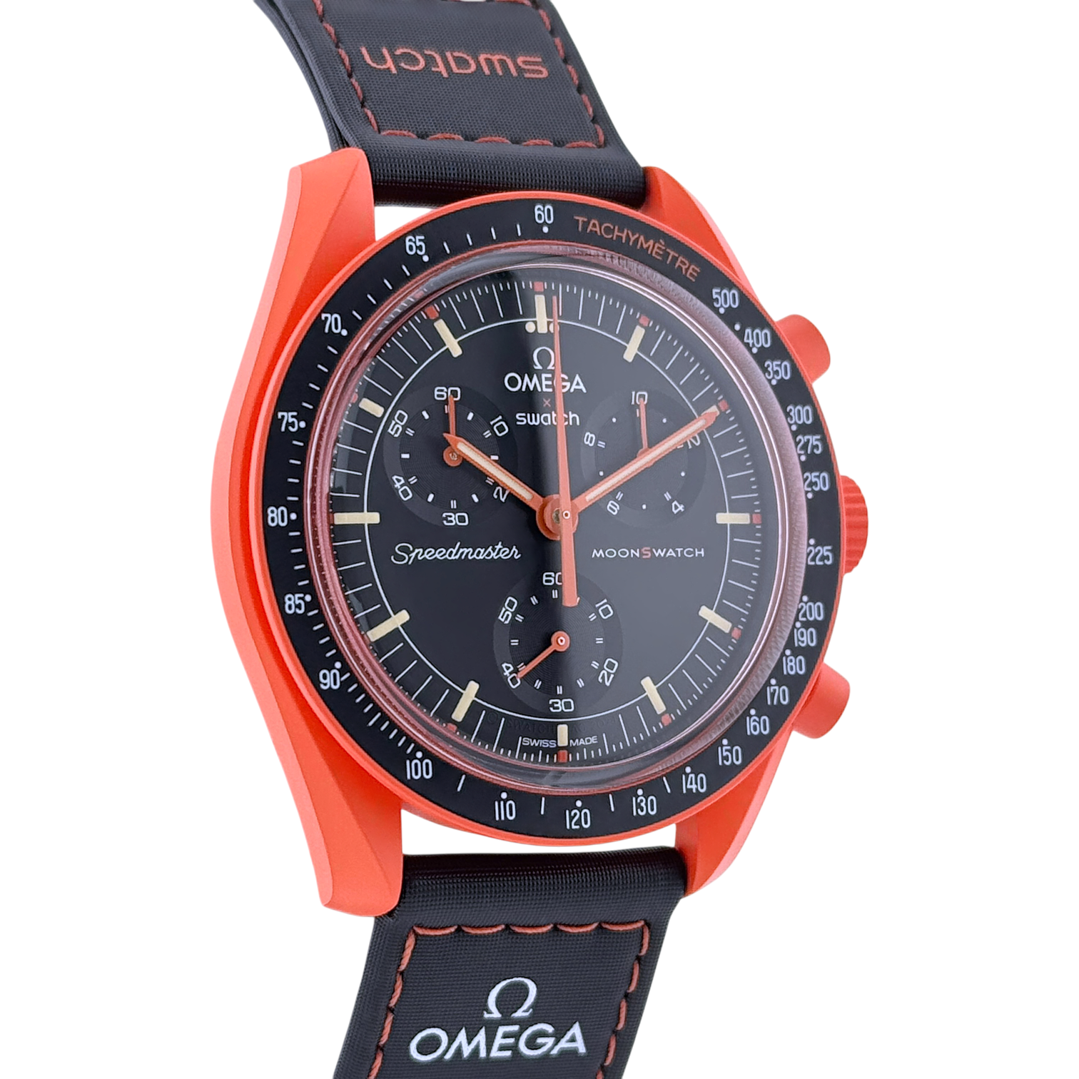OMEGA X Swatch MoonSwatch Mission on Earth Lava SO33O100