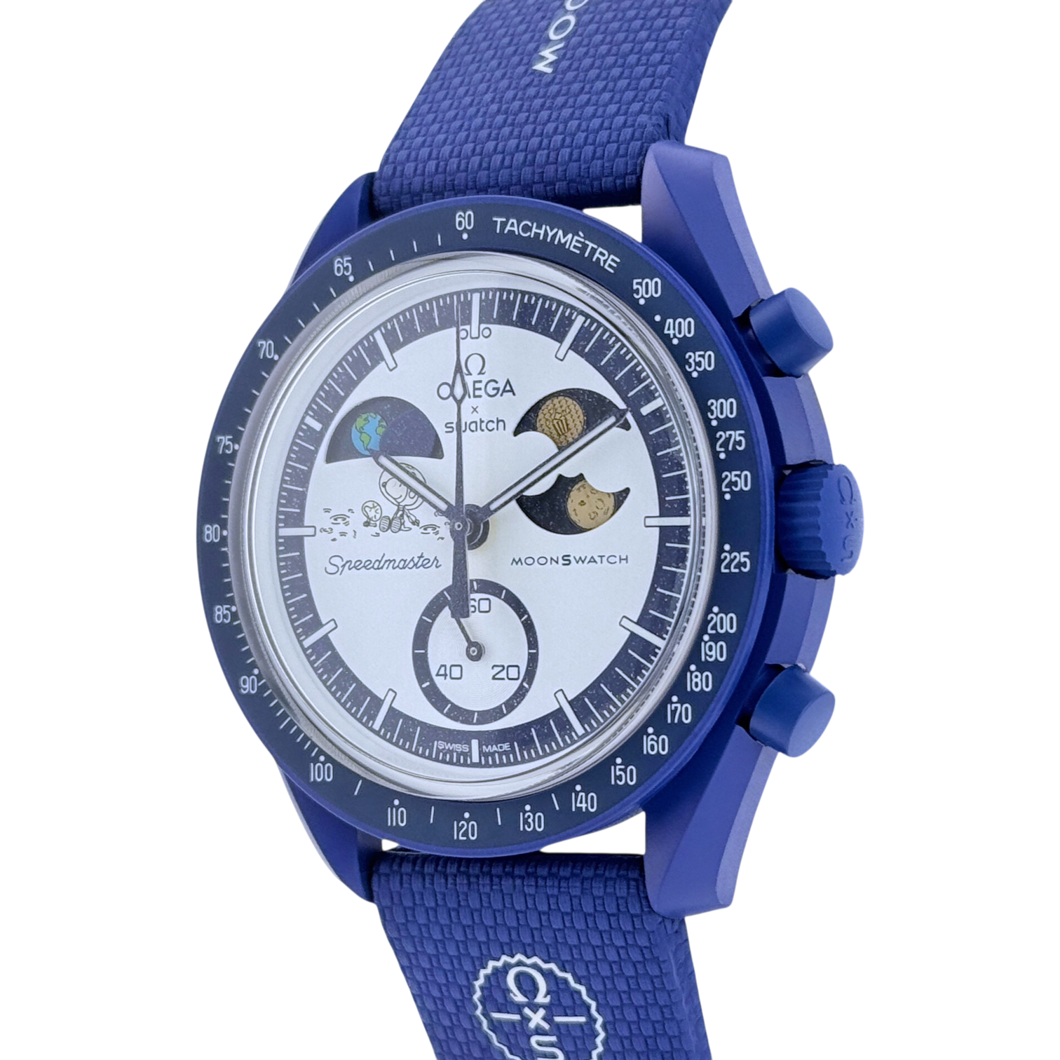 OMEGA X Swatch MoonSwatch Mission to Earthphase Moonshine Gold 'Snoopy' Ref. SO33N702L