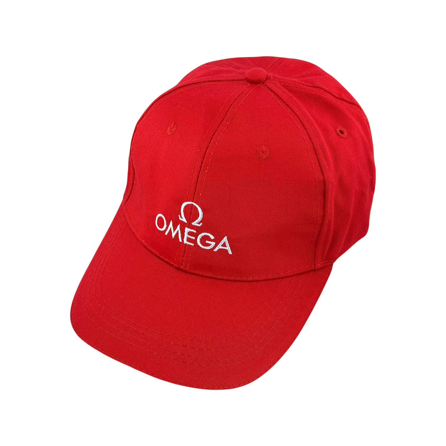 Omega Cap Golf Kappe Mütze Hut Rot 35 % Baumwolle 65 % Polyester baseballhat hat