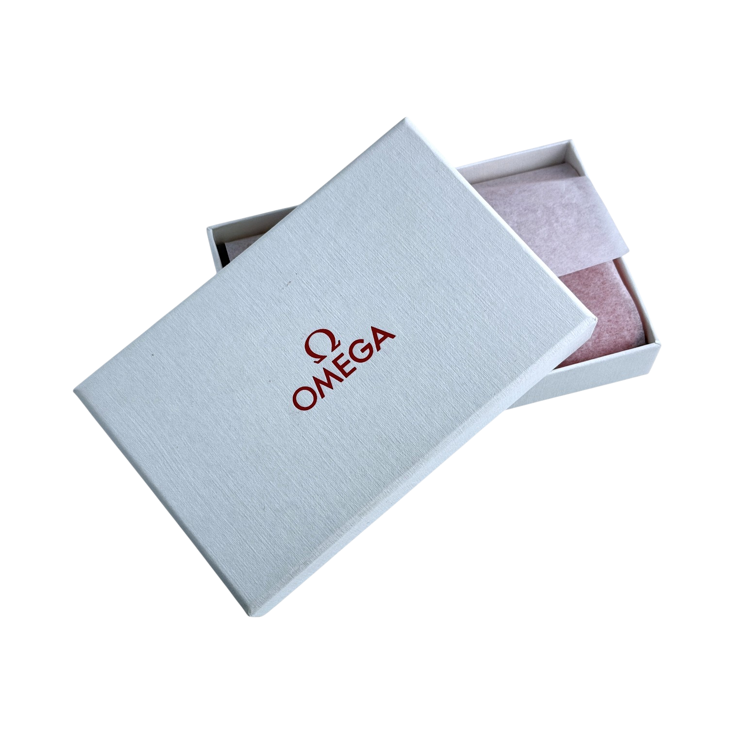 Omega Portemonnaie Brieftasche Geldbeutel Etui Rot wallet red