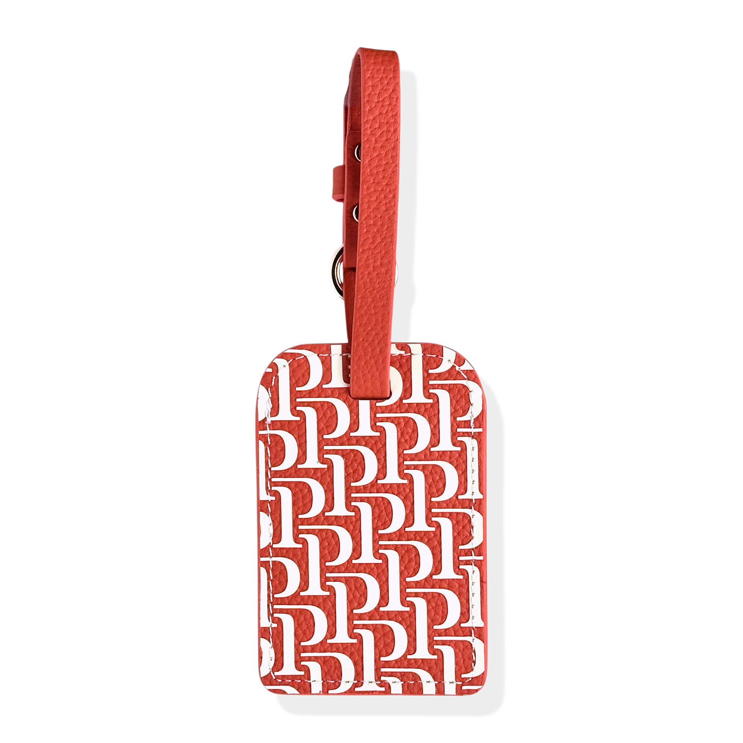 Piaget Kofferanhänger Adressanhänger Namensschild für Koffer Orange