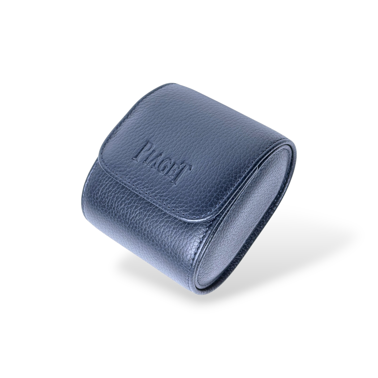 Piaget Uhrenetui Reiseetui Etui Dunkelblau mit Umkarton 