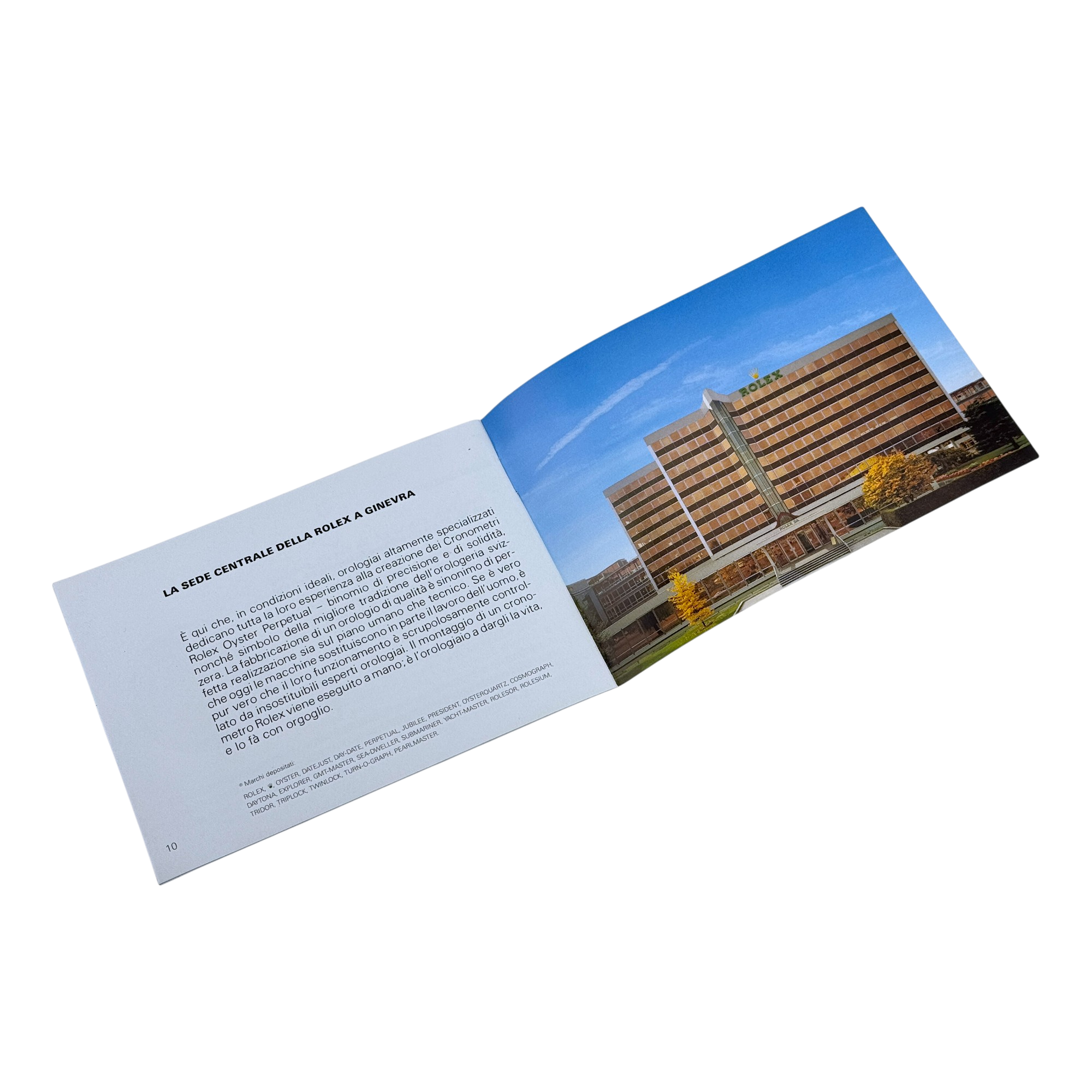 Rolex Explorer Handbuch Anleitung booklet Italienisch Ref. 597.45 I - 11.2004