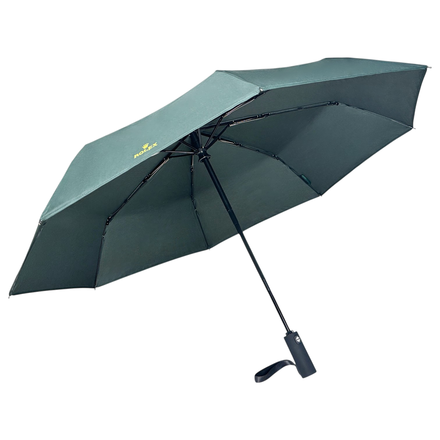 Rolex Regenschirm Schirm Taschenschirm Sonnenschirm Grün umbrella green