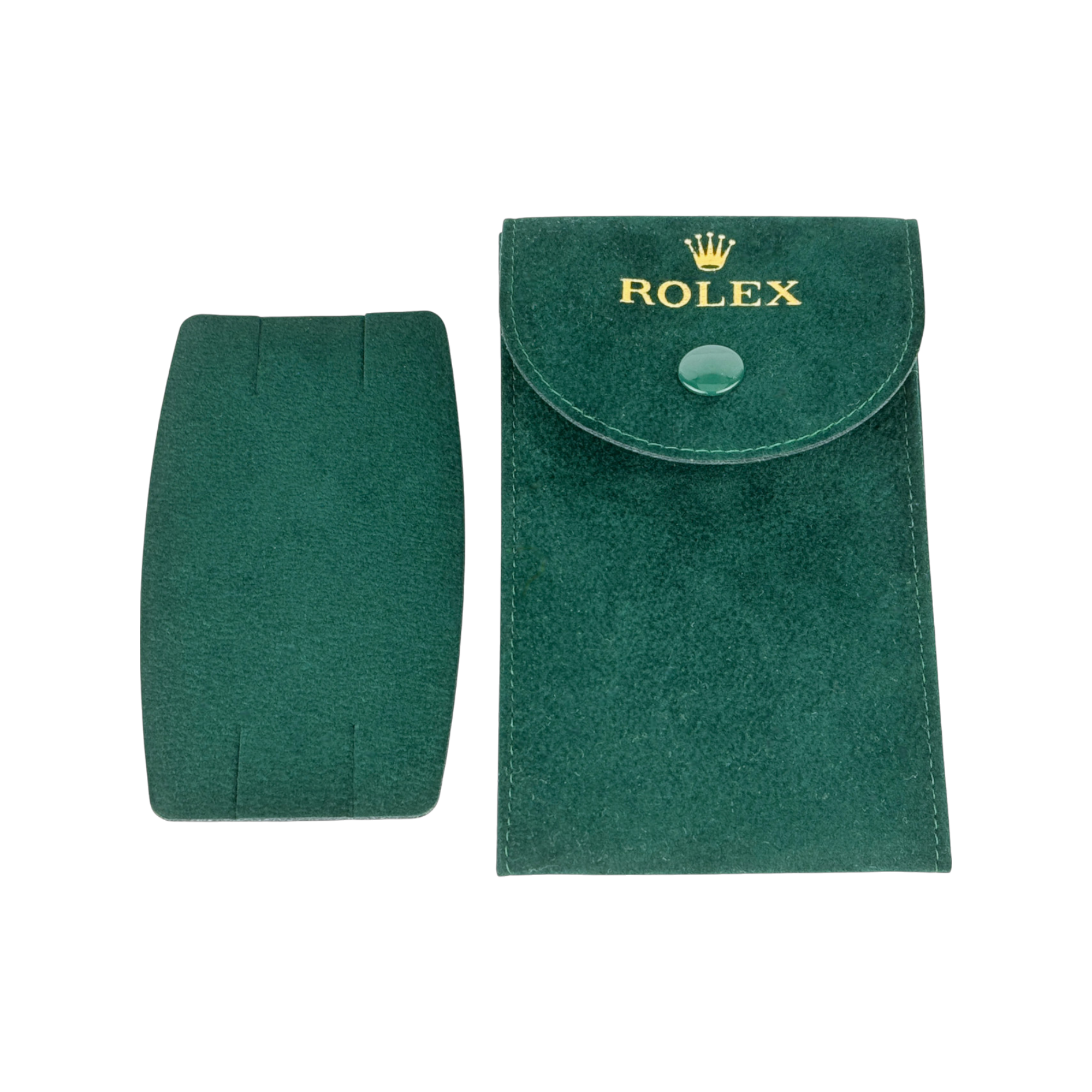 Rolex Uhrenetui Serviceetui Reiseetui Textil Grün Ref. 4447844.719514 