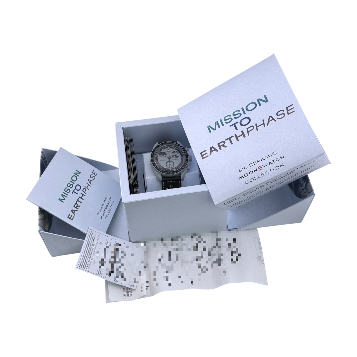 【ほぼ未使用】MISSION TO EARTHPHASE SO33M700 Swatch 