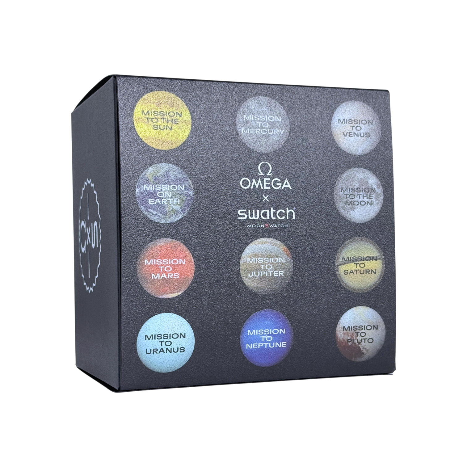 Swatch x Omega MoonSwatch Mission to Mercury Armbanduhr 42 mm Ref. SO33A100