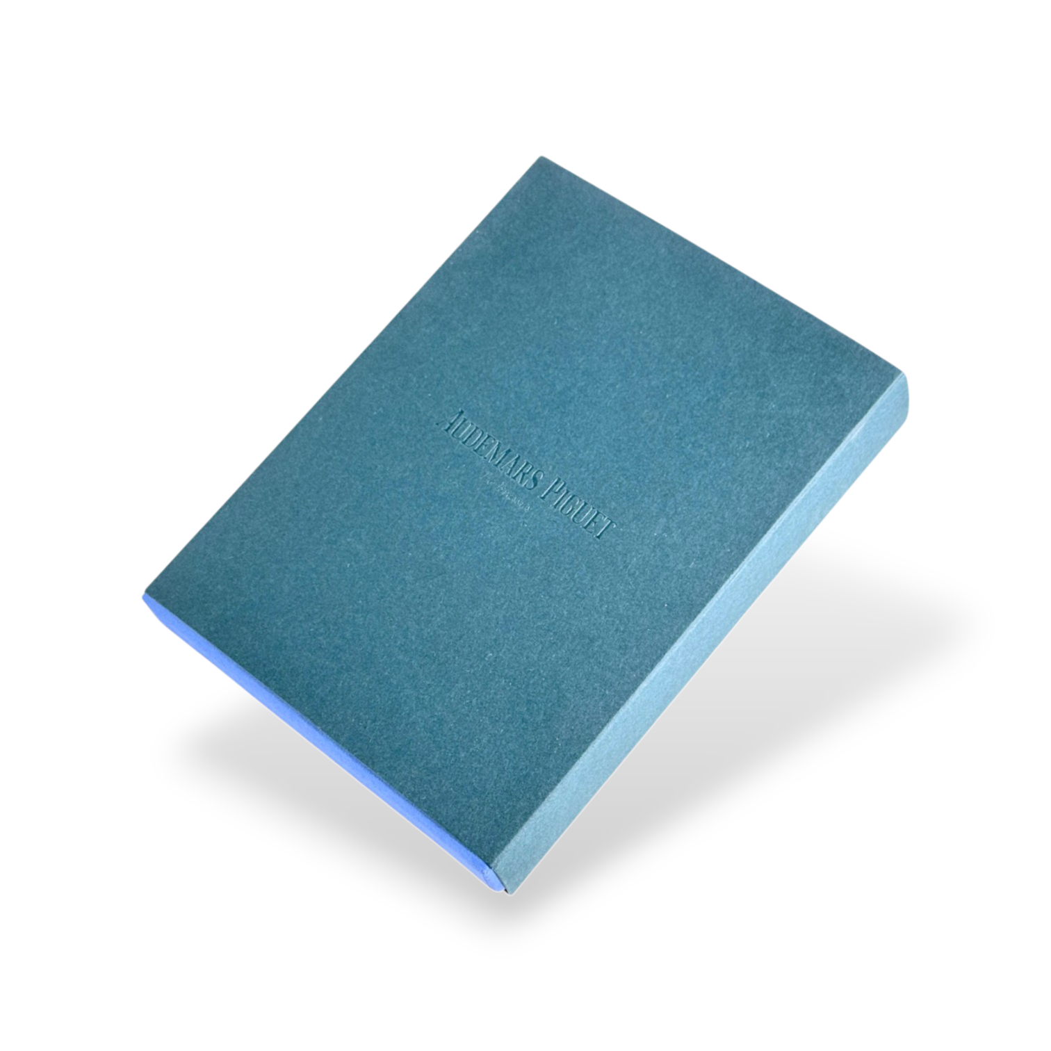 Audemars Piguet X Smythson Panama Notizbuch Journal in Petrol-Grün