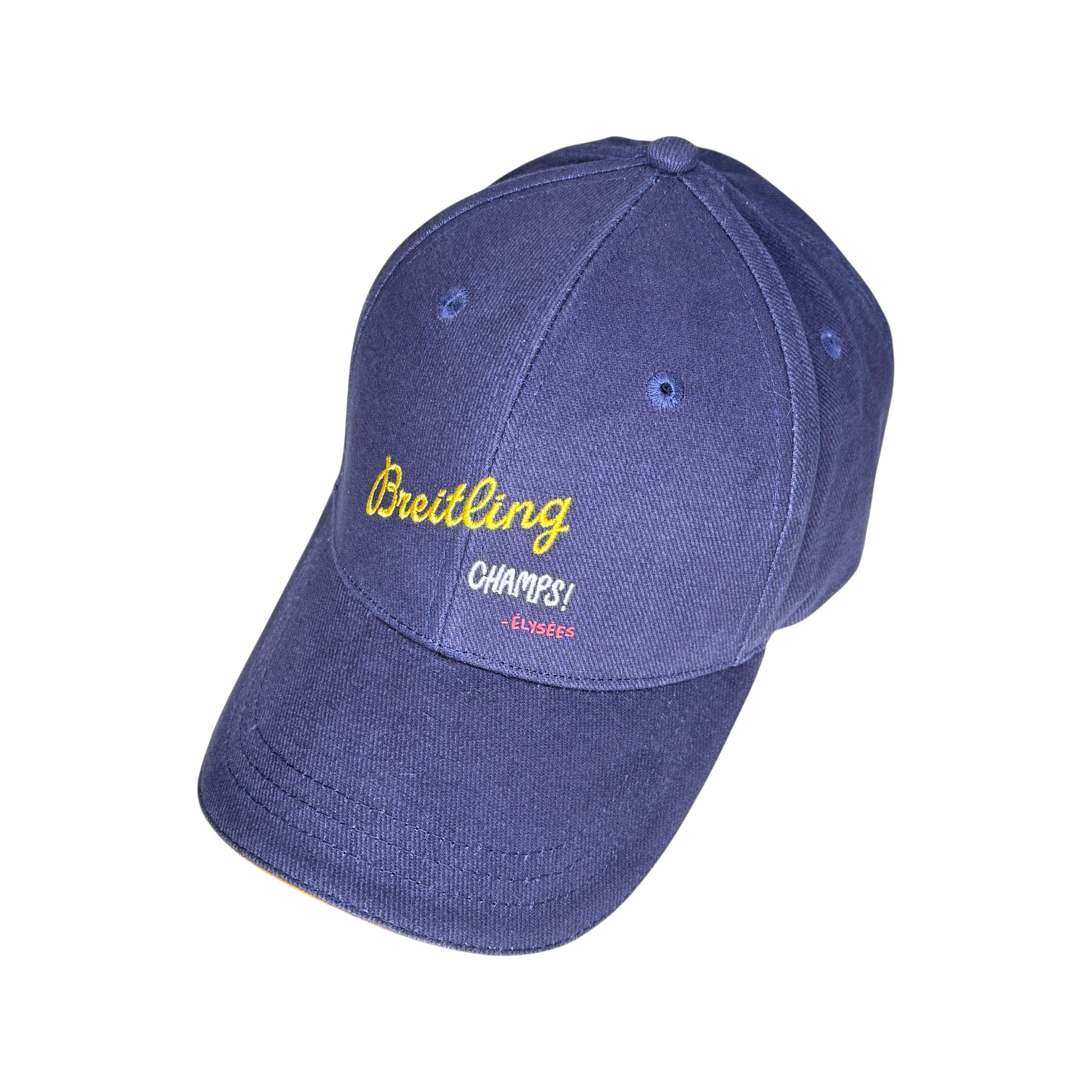 Breitling Cap "Champs" Mütze Kappe Blau 100 % Baumwolle 
