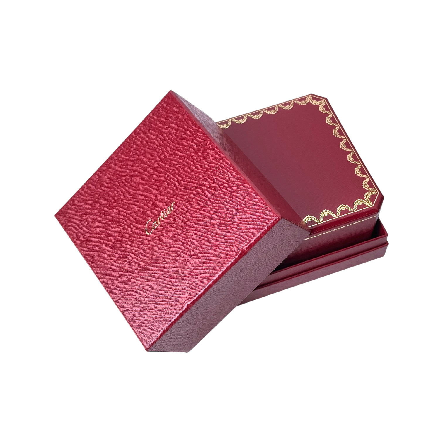 Cartier Schmuckbox Schmuckkästchen Box für 'Love Armband' Rot Ref. CO000210