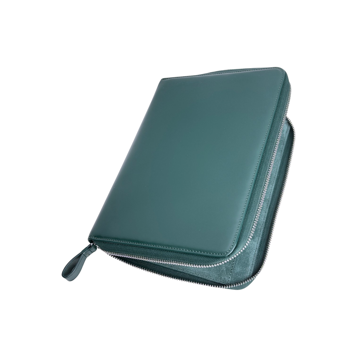 Jaeger-LeCoultre Dokumententasche Dokumentenmappe Aktenmappe Grün mit Notizbuch