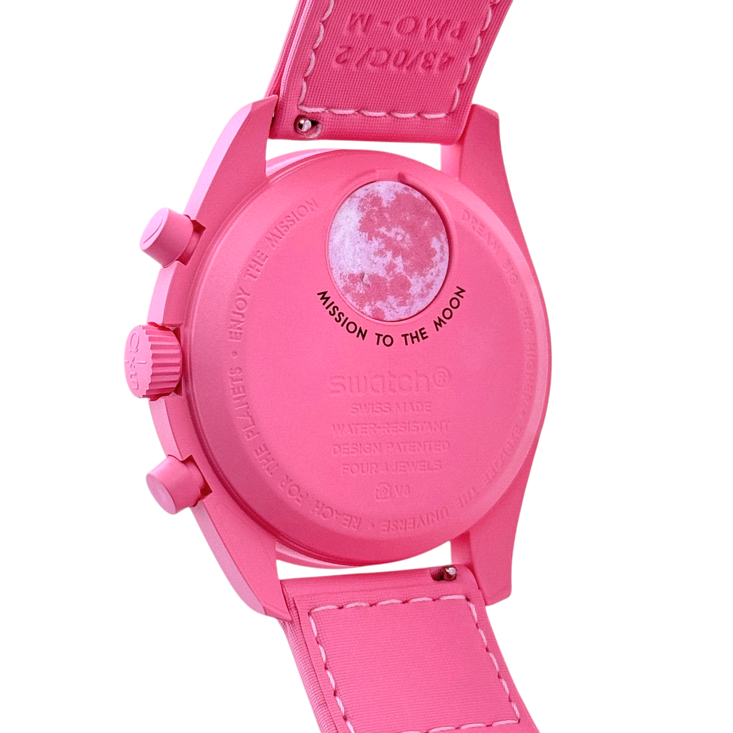 OMEGA X Swatch MoonSwatch Mission to the Pink Moonphase SO33P700