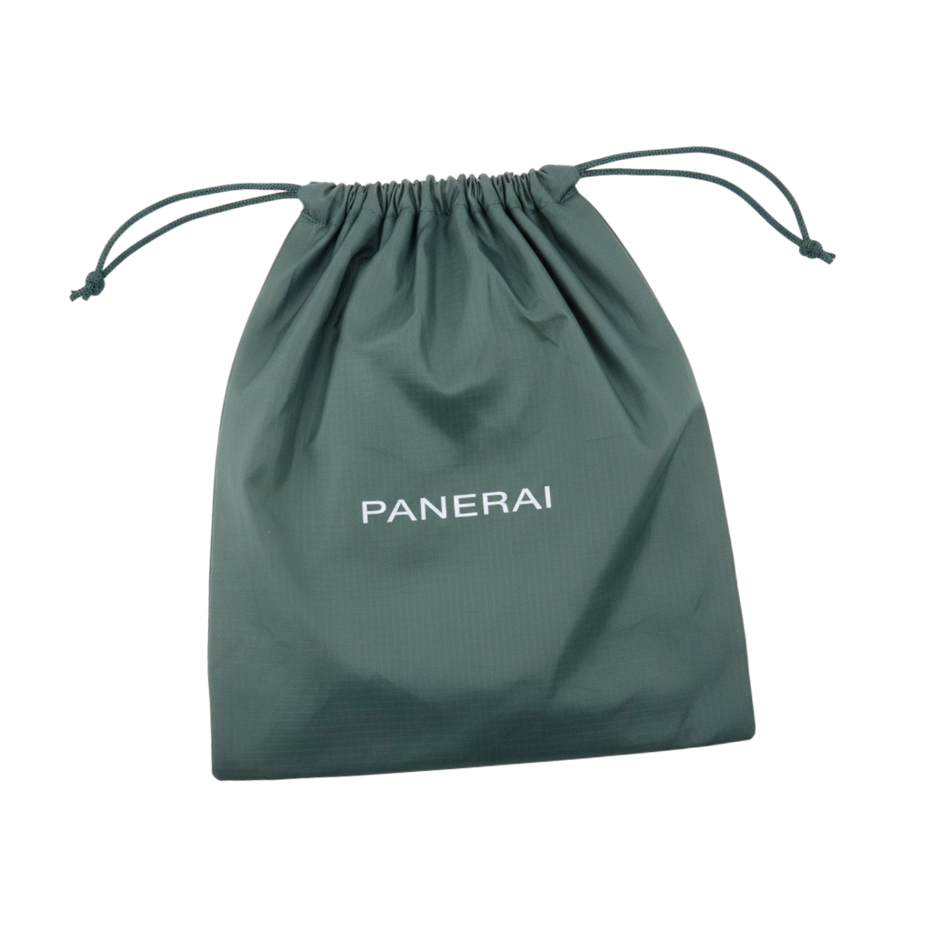 Panerai Mütze Strickmütze mit Umschlag 100 % Baumwolle Dunkelgrün hat green