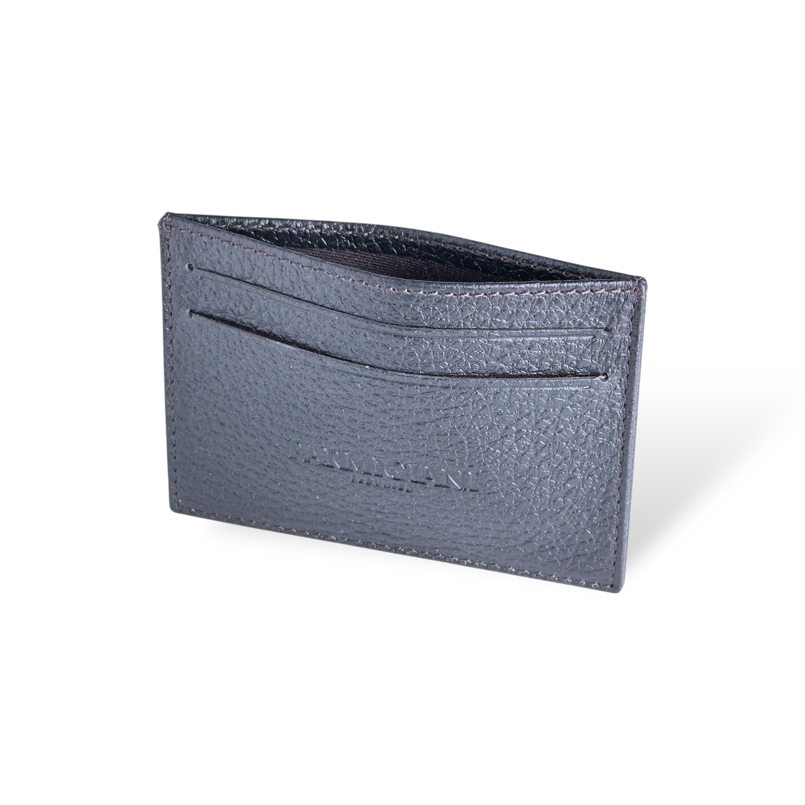 Parmigiani Fleurier Kartenetui/Portemonnaie Kartenhalter Dunkelbraun