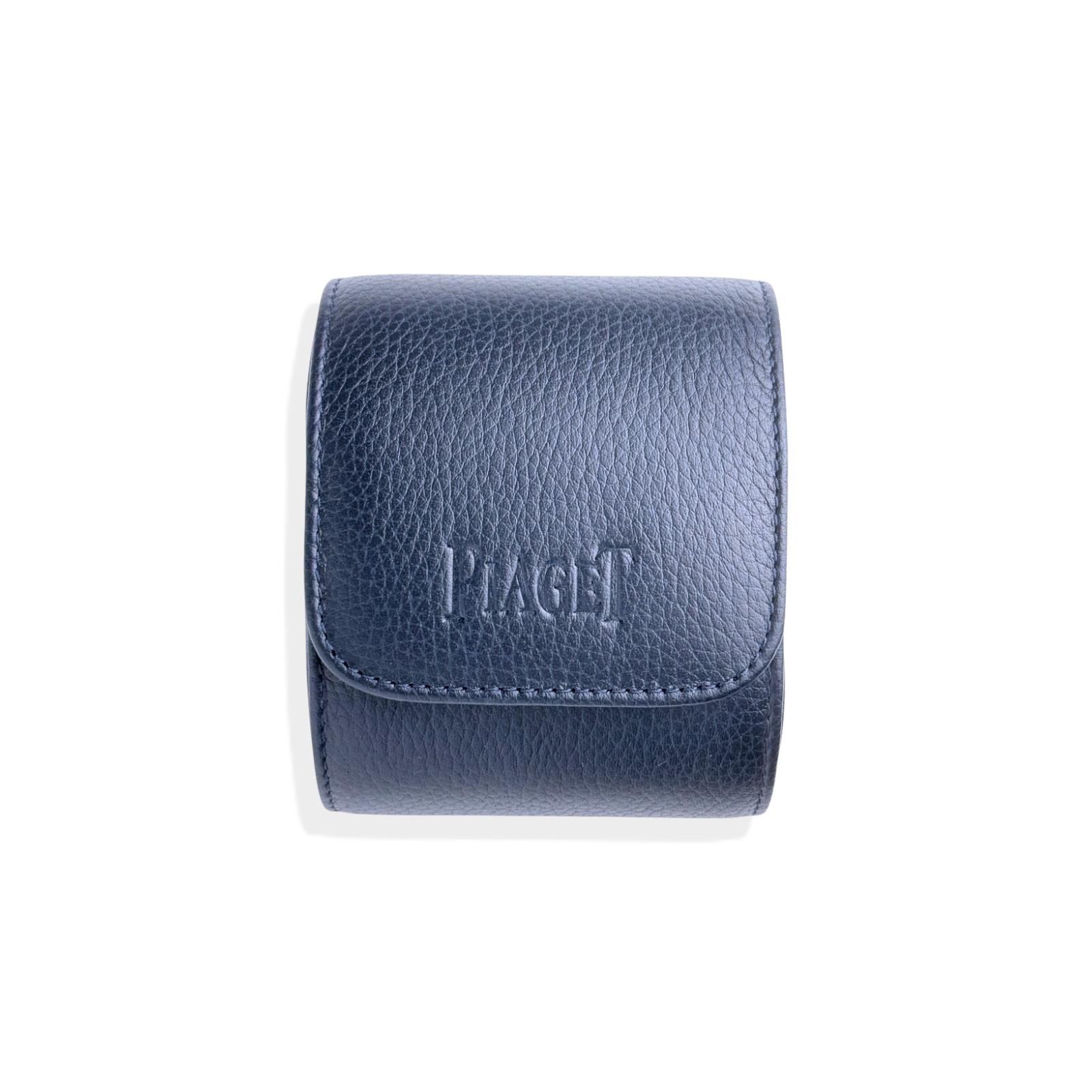 Piaget Uhrenetui Reiseetui Etui Dunkelblau mit Umkarton 