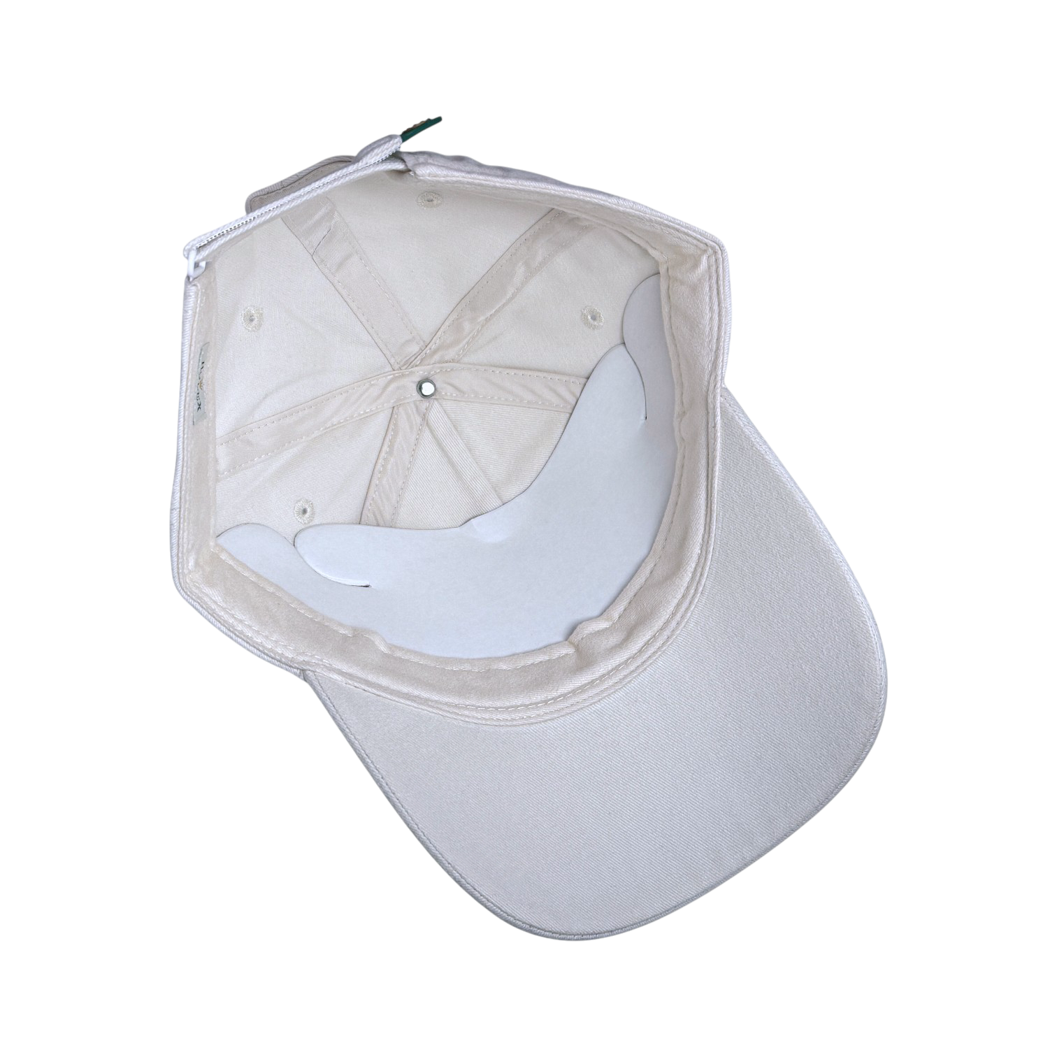 Rolex Cap Golf Kappe Mütze Hut Weiß/Beige 100 % Baumwolle baseballhat hat white
