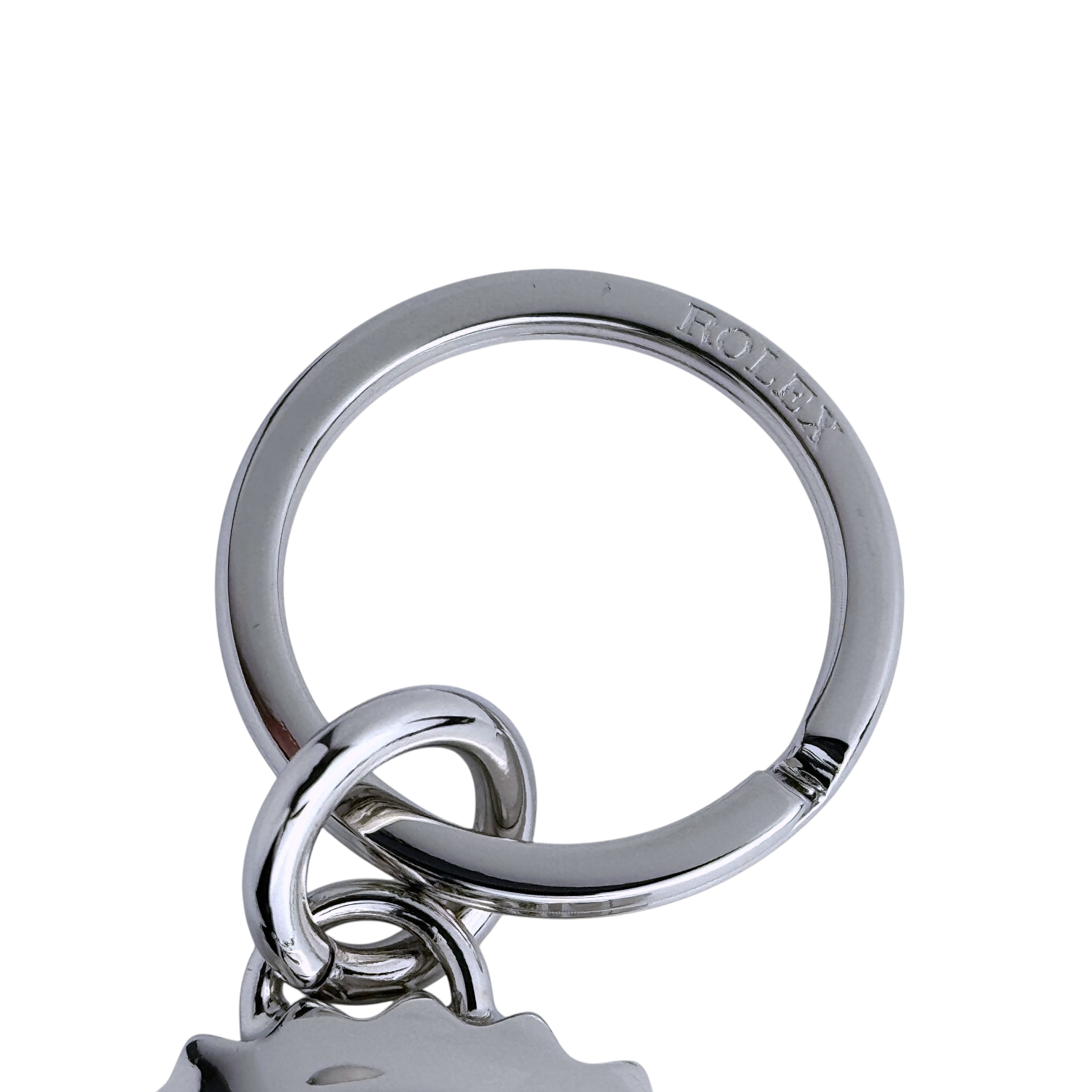 Rolex Schlüsselanhänger Edelstahl Anhänger in Silber 