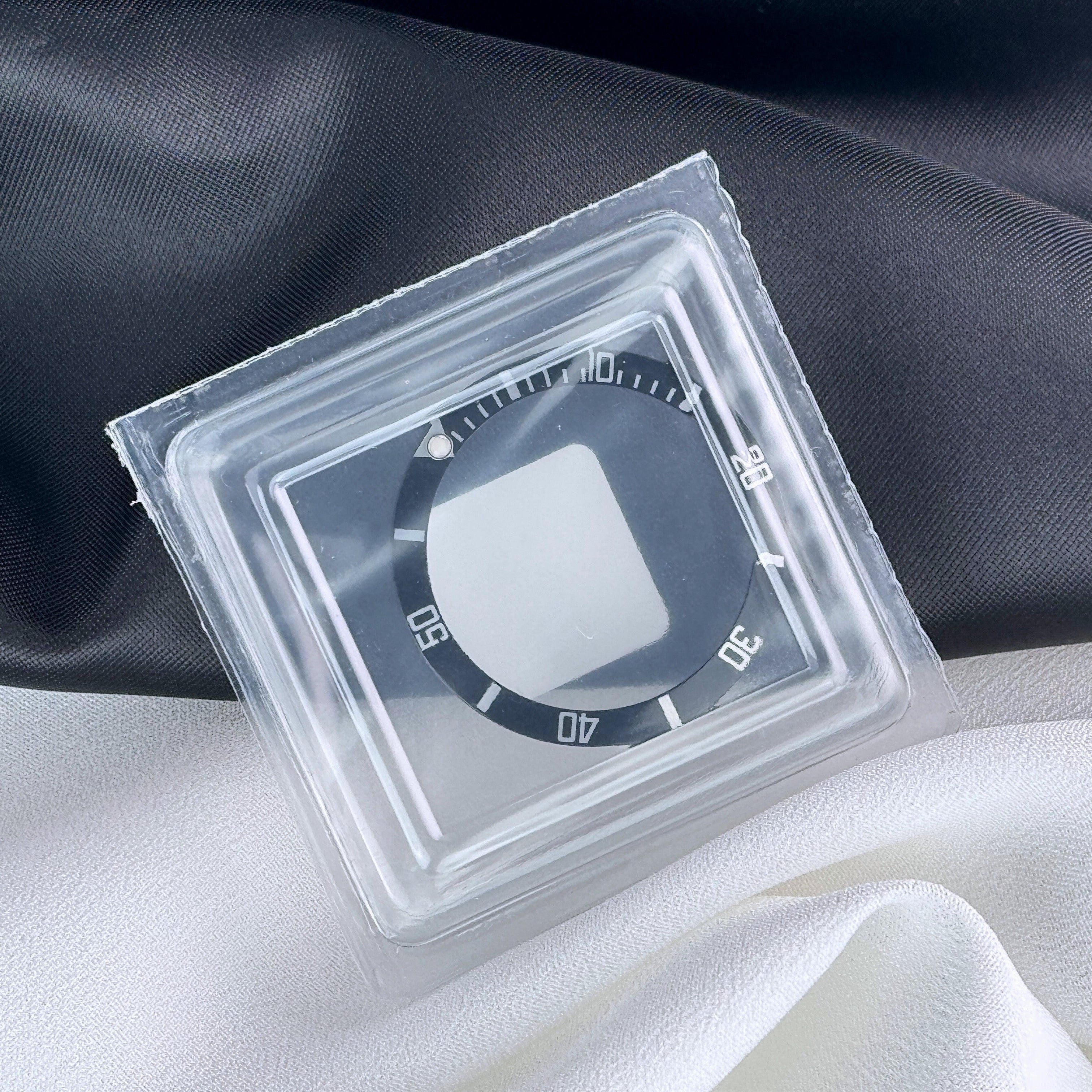Rolex Submariner Aluminium Lünette Schwarz inlay insert bezel black Ref. 14060