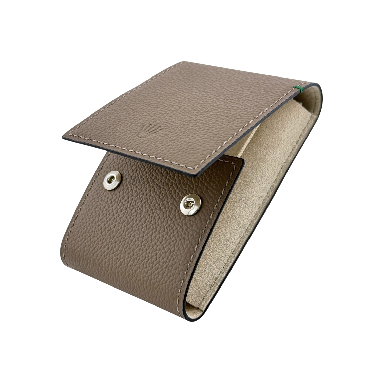 Rolex Uhrenetui Beige mit Umkarton Etui Reiseetui Reisebox 