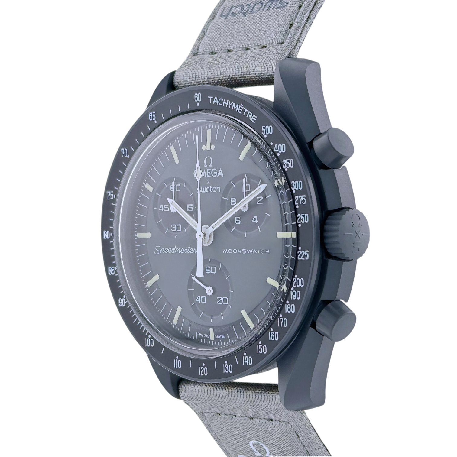 Swatch x Omega MoonSwatch mission to Mercury Armbanduhr 42 mm Ref. SO33A100