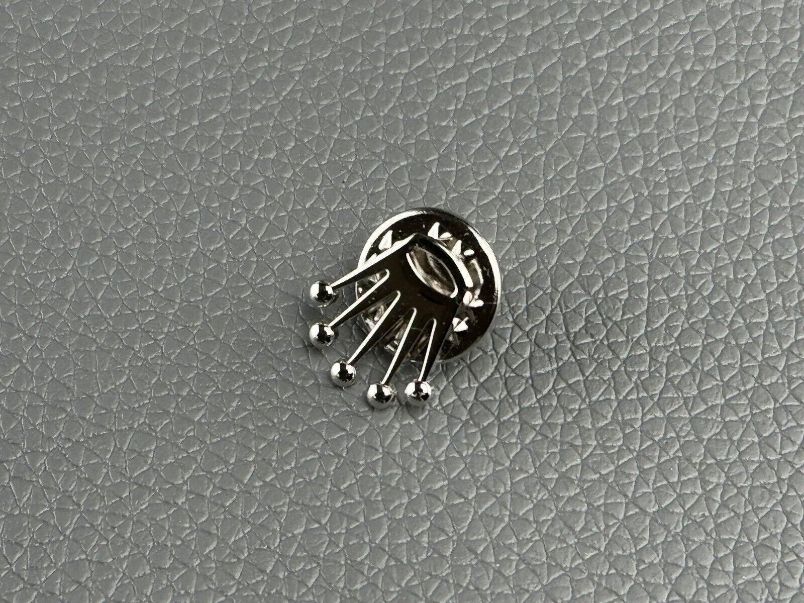 Rolex pin silver