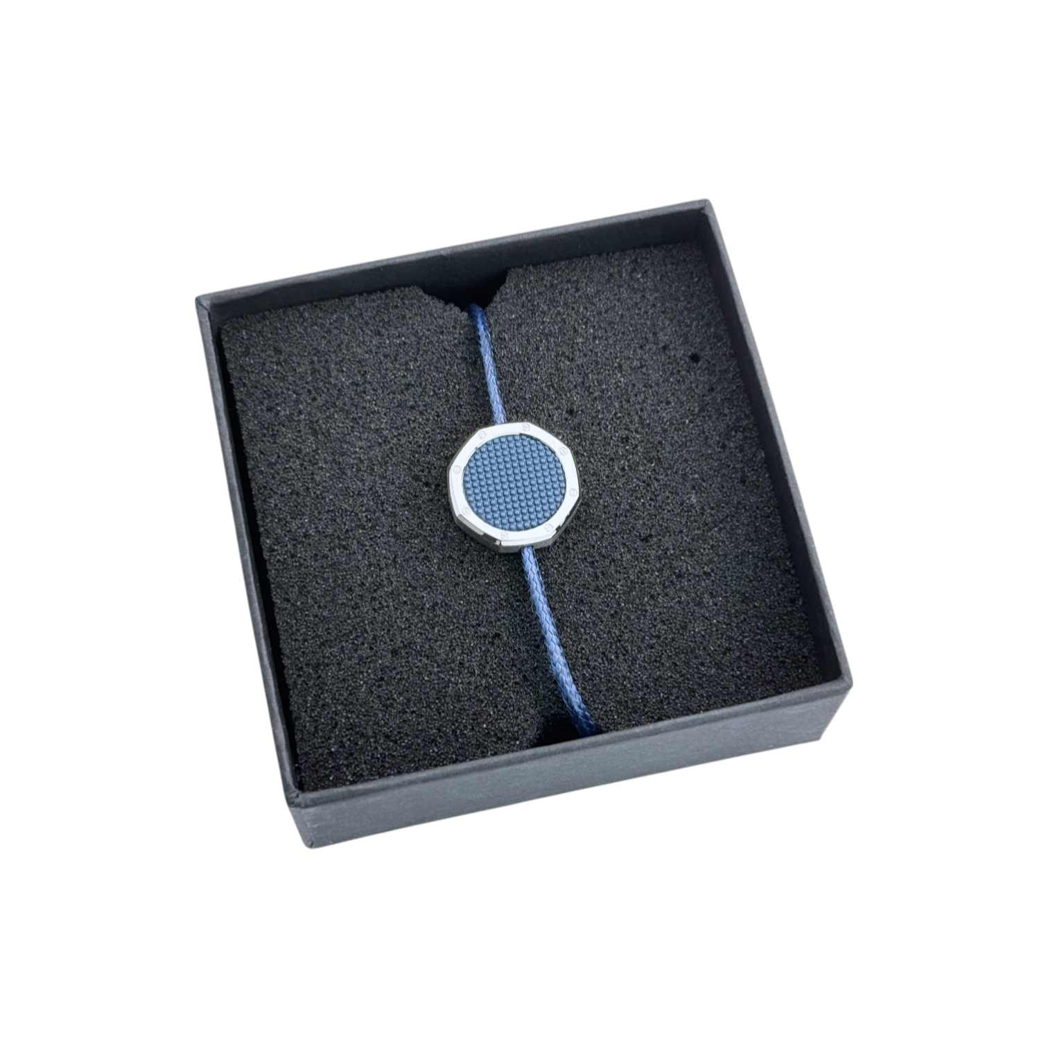 50 Jahre Audemars Piguet AP Armband Armbändchen Blau in Royal Oak Form bracelet