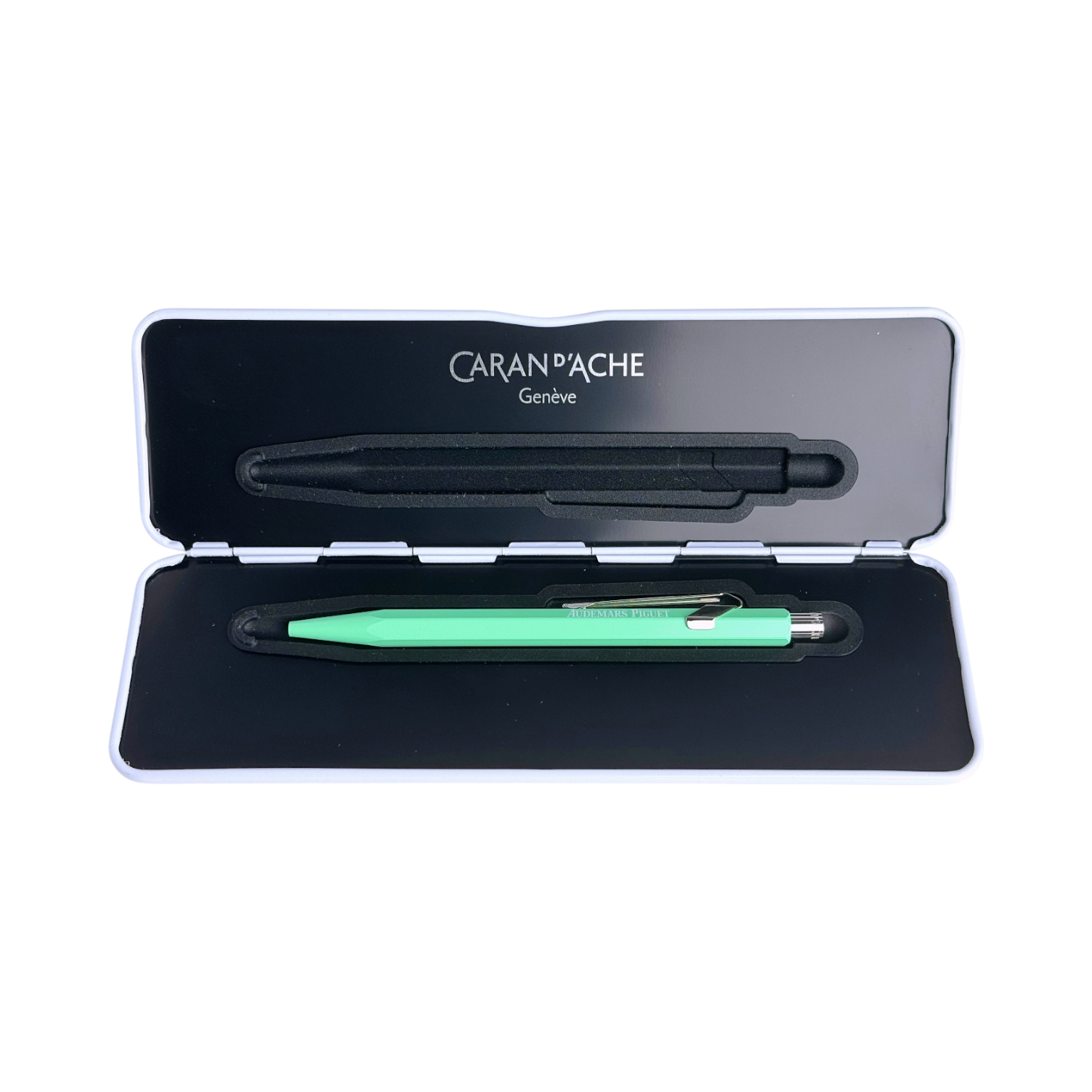Audemars Piguet, Caran D'ache Kugelschreiber Kuli Stift Türkisgrün