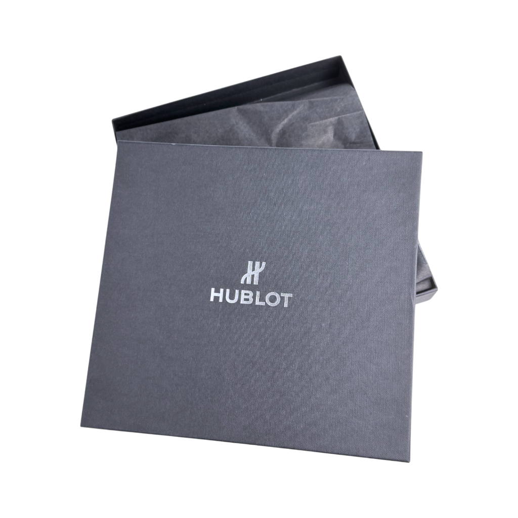 Hublot Mütze Beanie Strickmütze mit Umschlag Baumwolle, Kaschmir Grau