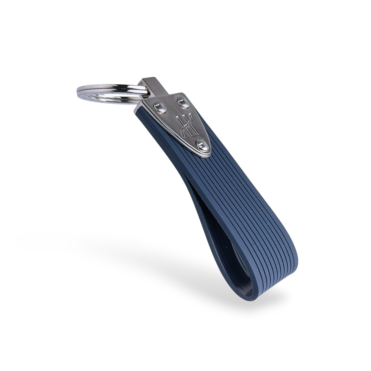 Hublot Schlüsselanhänger Anhänger Gummi, Edelstahl Blau keyring keychain