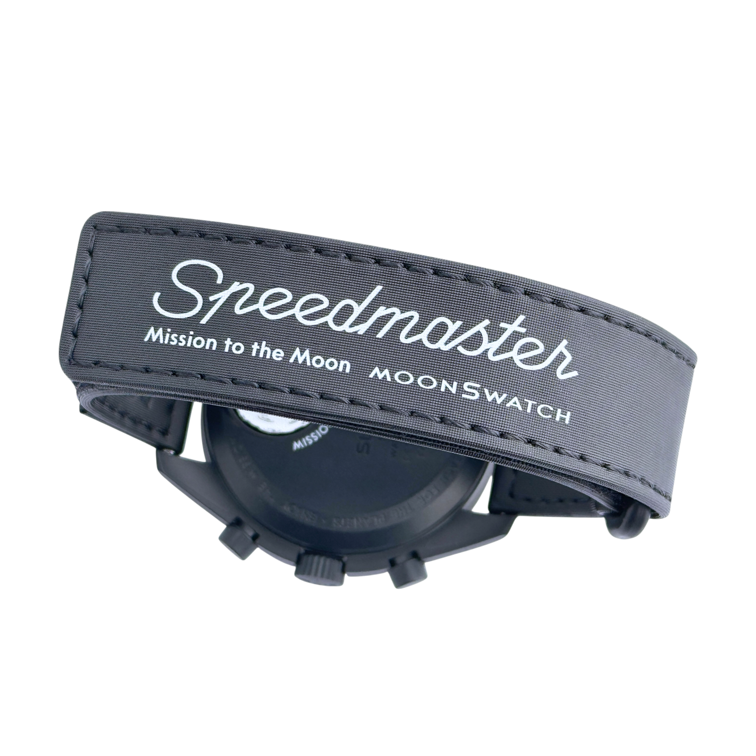 OMEGA X Swatch MoonSwatch Mission to the Moonphase New Moon 'Snoopy' Ref. SO33B700