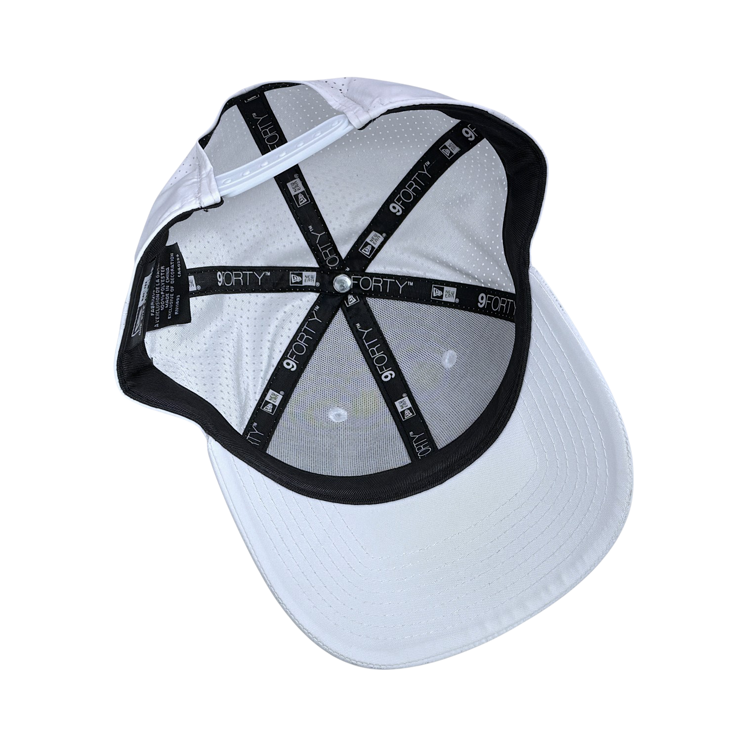 Omega X New Era Cap Golf Kappe Mütze Hut Weiß 100 % Polyester baseballhat hat