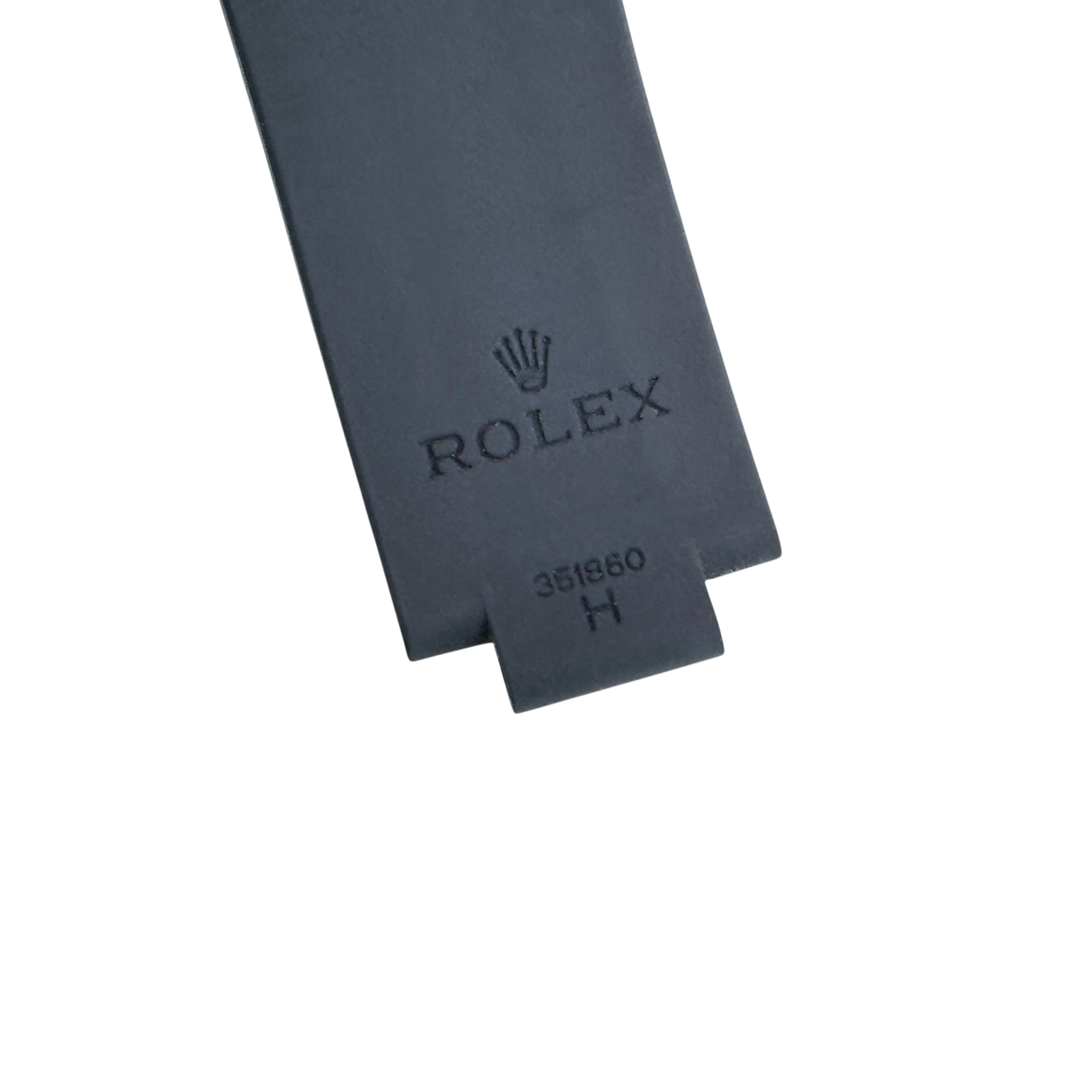 Rolex 351860 H 22 mm, 90 mm Oysterflex Band Armband Hälfte Sky-Dweller