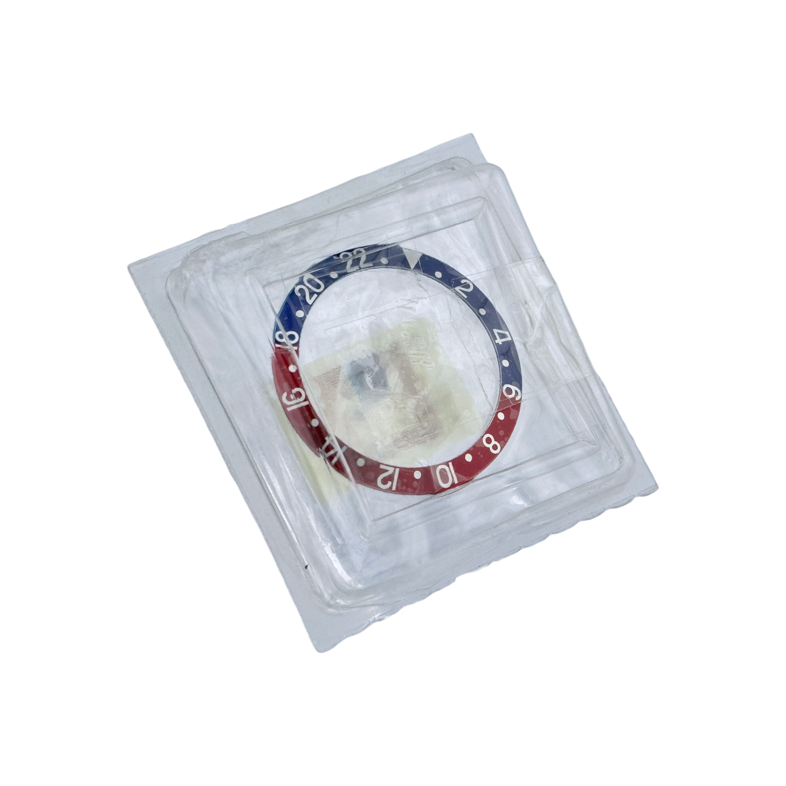 Rolex GMT-Master 'Pepsi' Inlay Insert Bezel Lünette Ref. 1675, 16750 im Blister