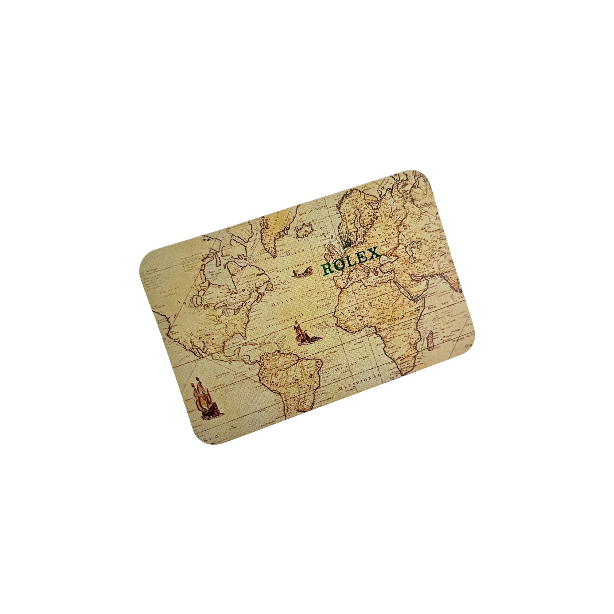 Rolex Kartenetui Kartenhalter Garantiekarte Bordeauxrot Ref. 0101.70.05