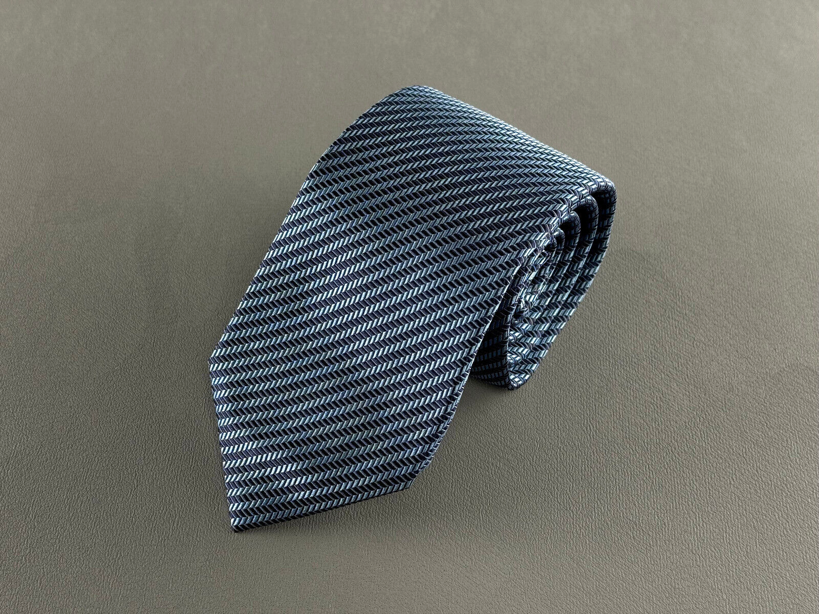 Patek Philippe Krawatte Blau 100 % Seide