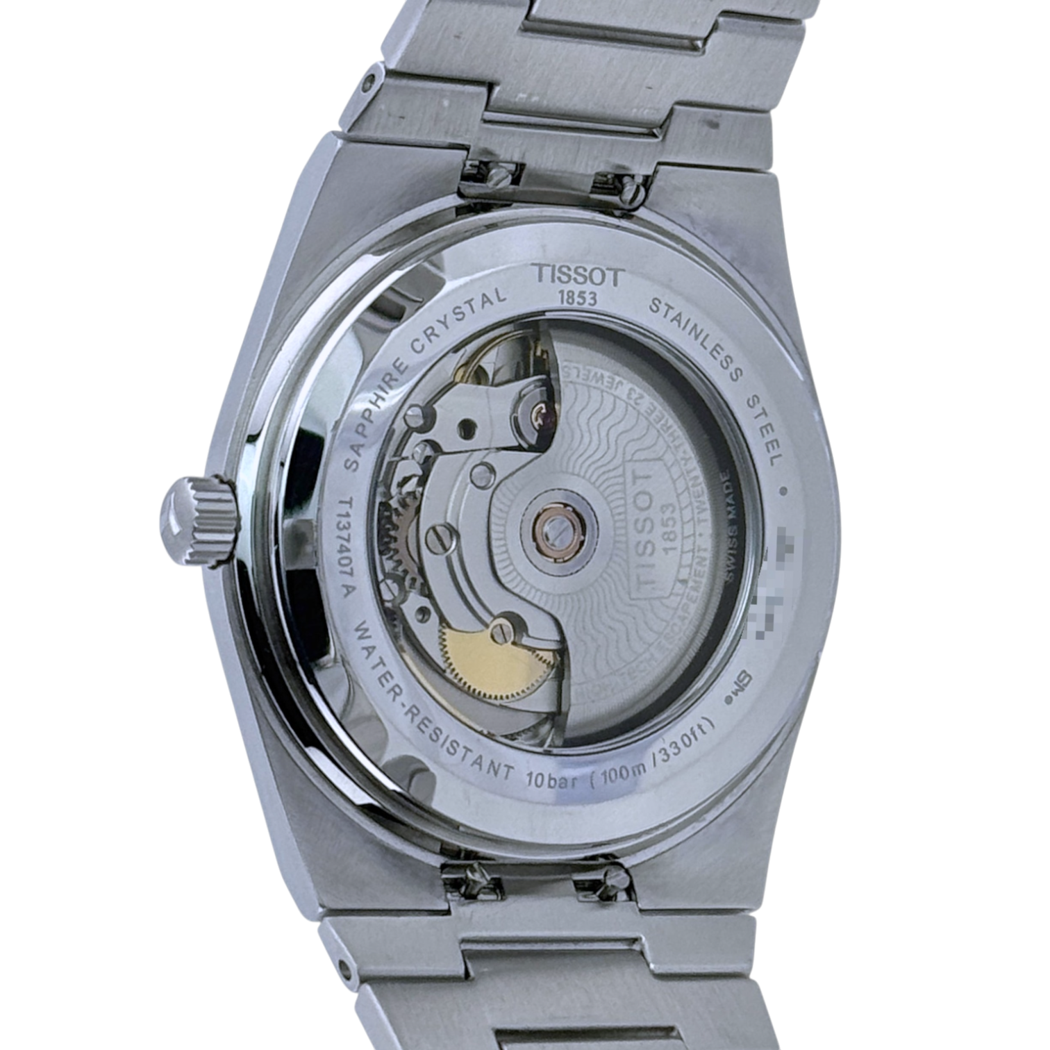 Tissot PRX Powermatic 80 40mm Armbanduhr Automatik Edelstahl Blau T1374071104100