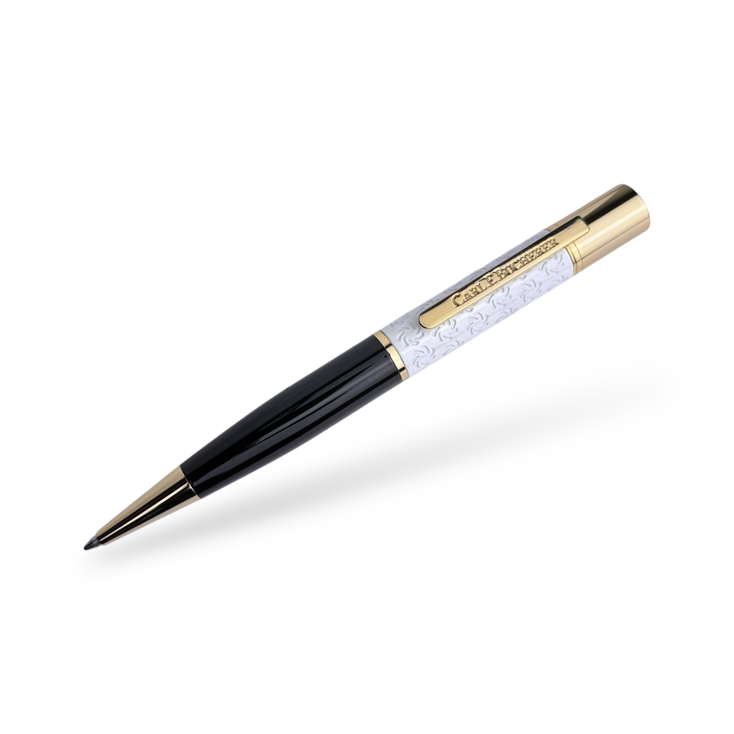 Carl F. Bucherer Organizer Schwarz mit Kugelschreieber, USB-Stick