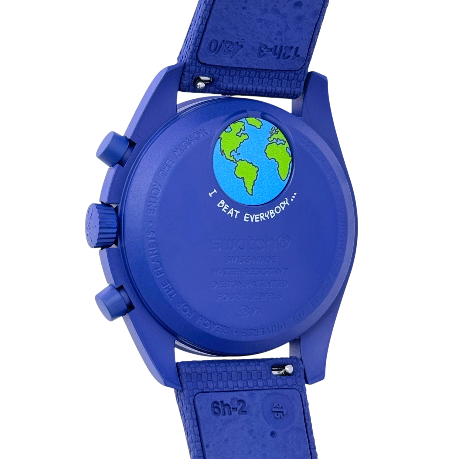 OMEGA X Swatch MoonSwatch Mission to Earthphase Moonshine Gold 'Snoopy' Ref. SO33N703L