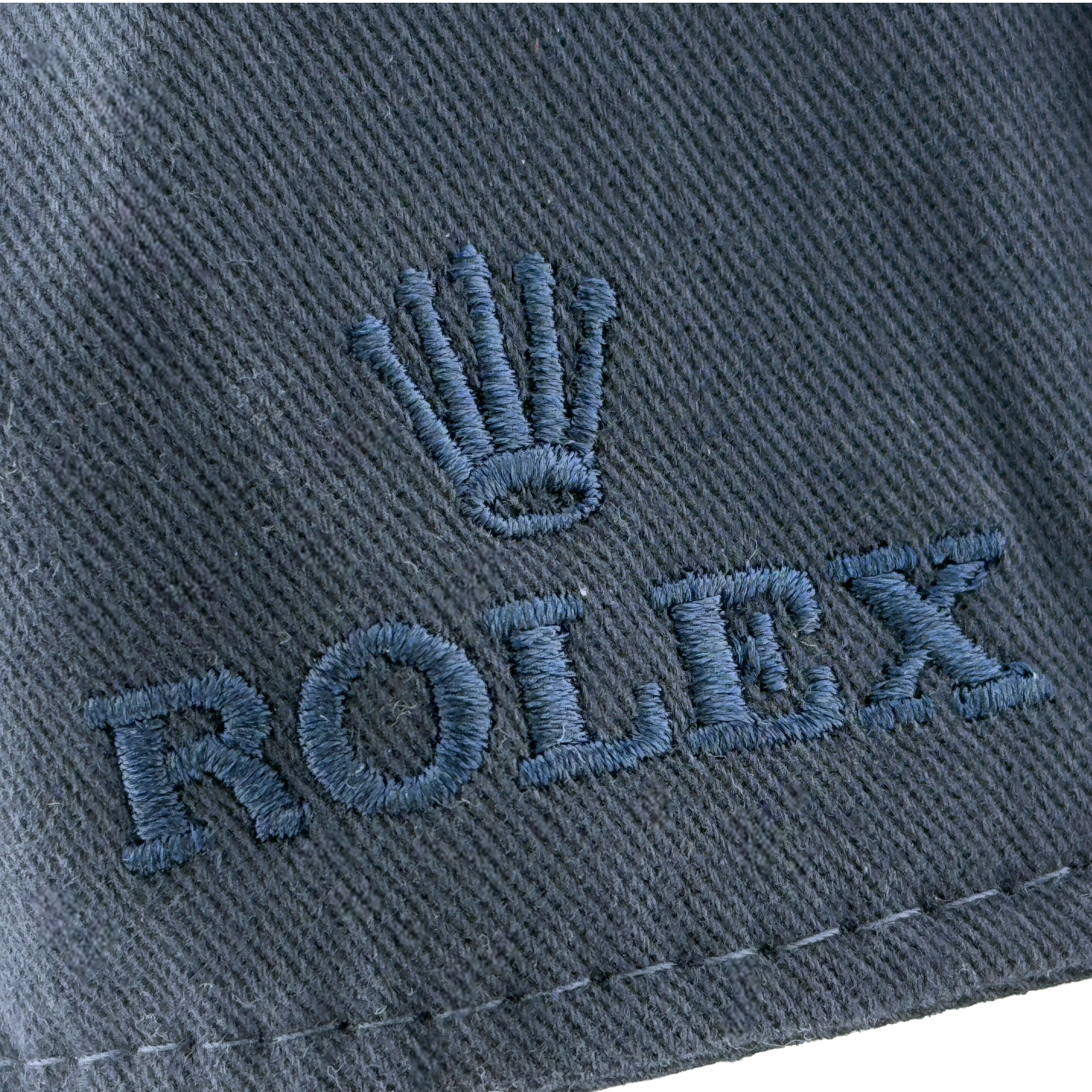 Rolex Cap Kappe Mütze Hut 100 % Baumwolle Dunkelblau