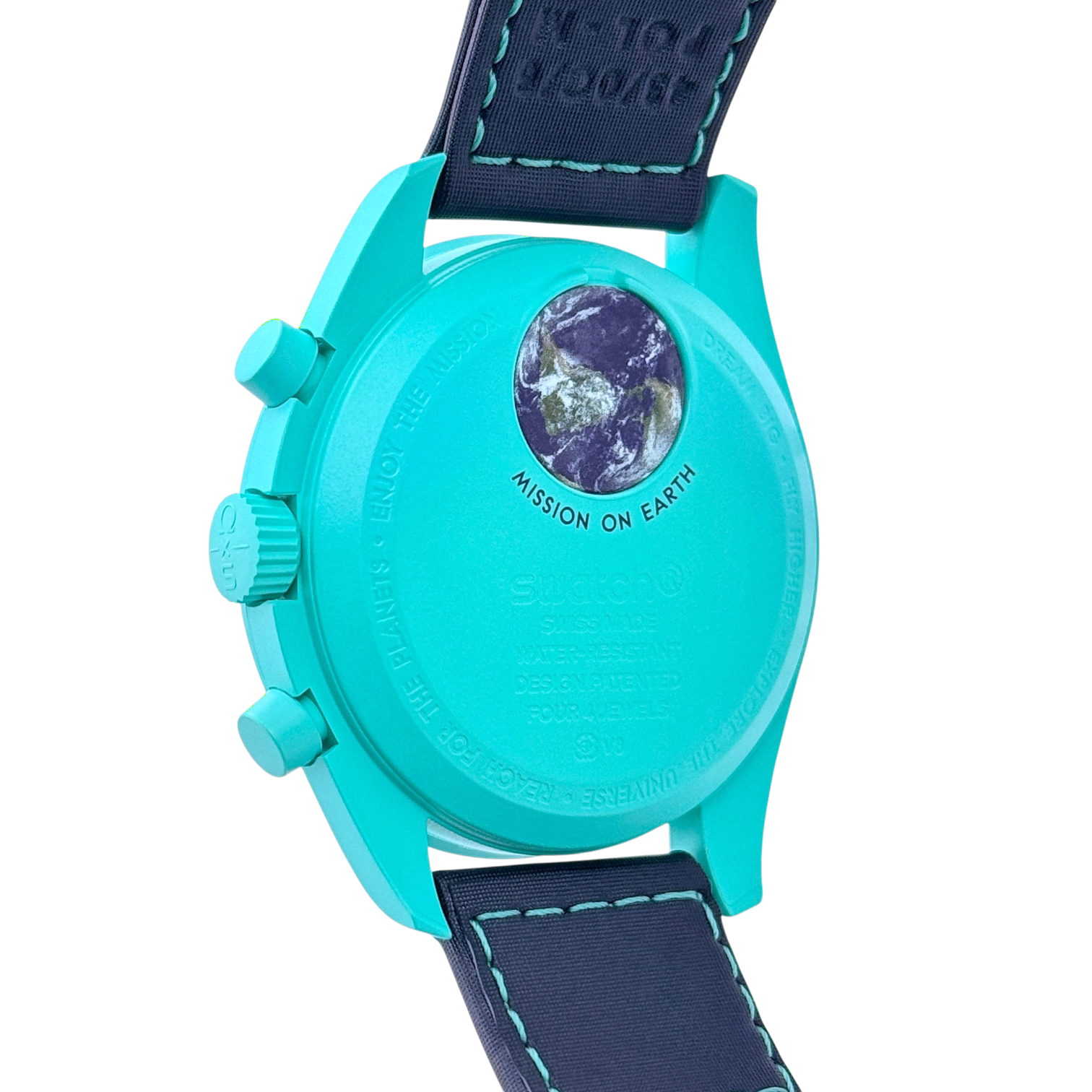 Swatch x Omega MoonSwatch Mission on Earth Polar Lights Armbanduhr SO33L103 NEU