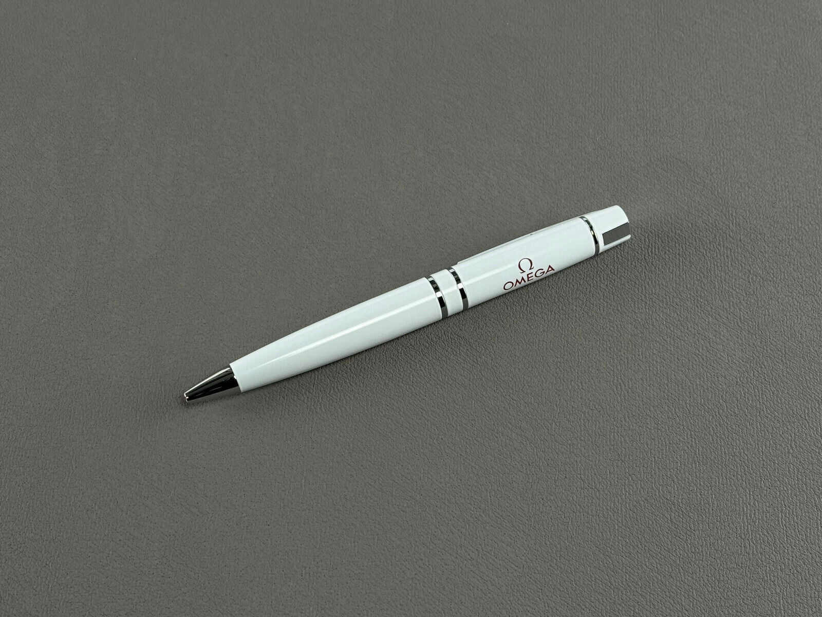 Omega Kugelschreiber Weiß