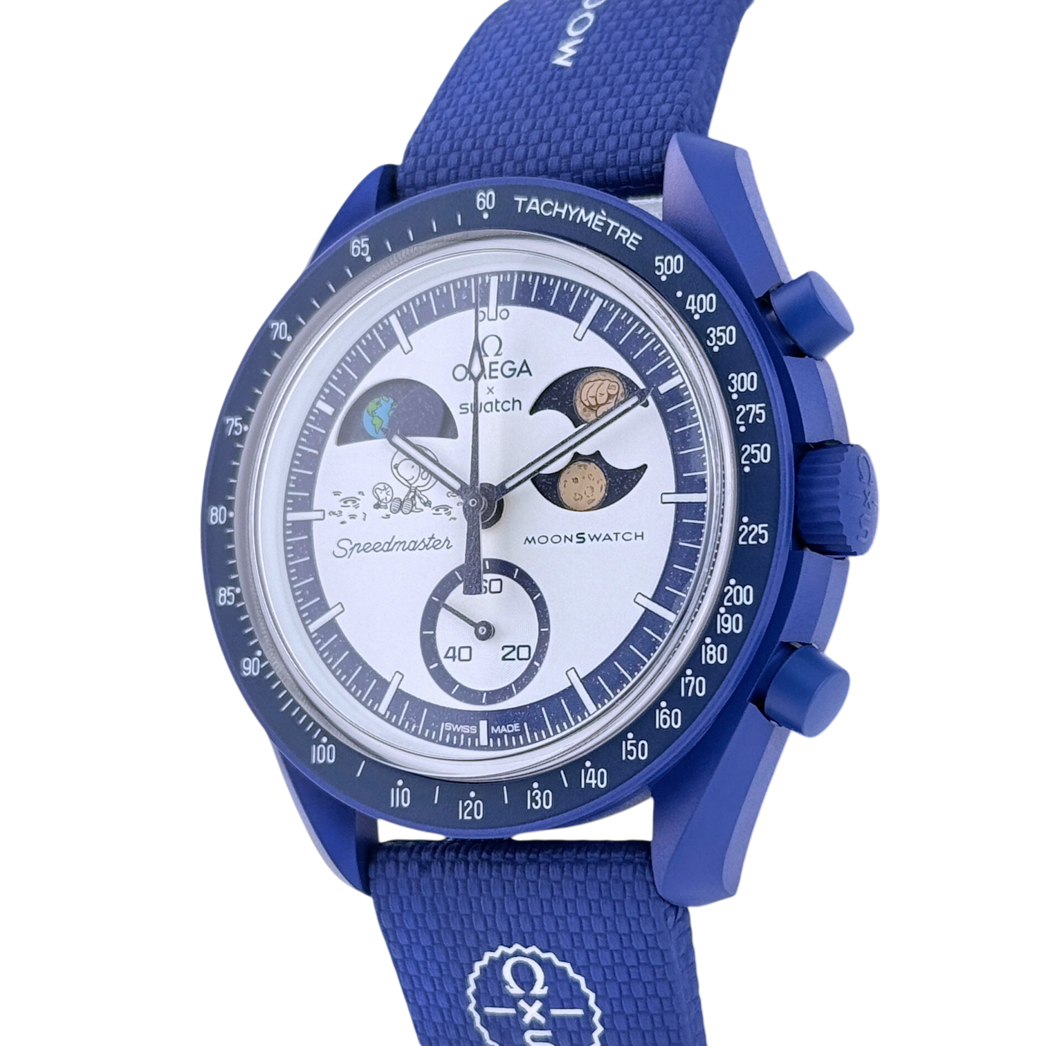 OMEGA X Swatch MoonSwatch Mission to Earthphase Moonshine Gold 'Snoopy' Ref. SO33N703L