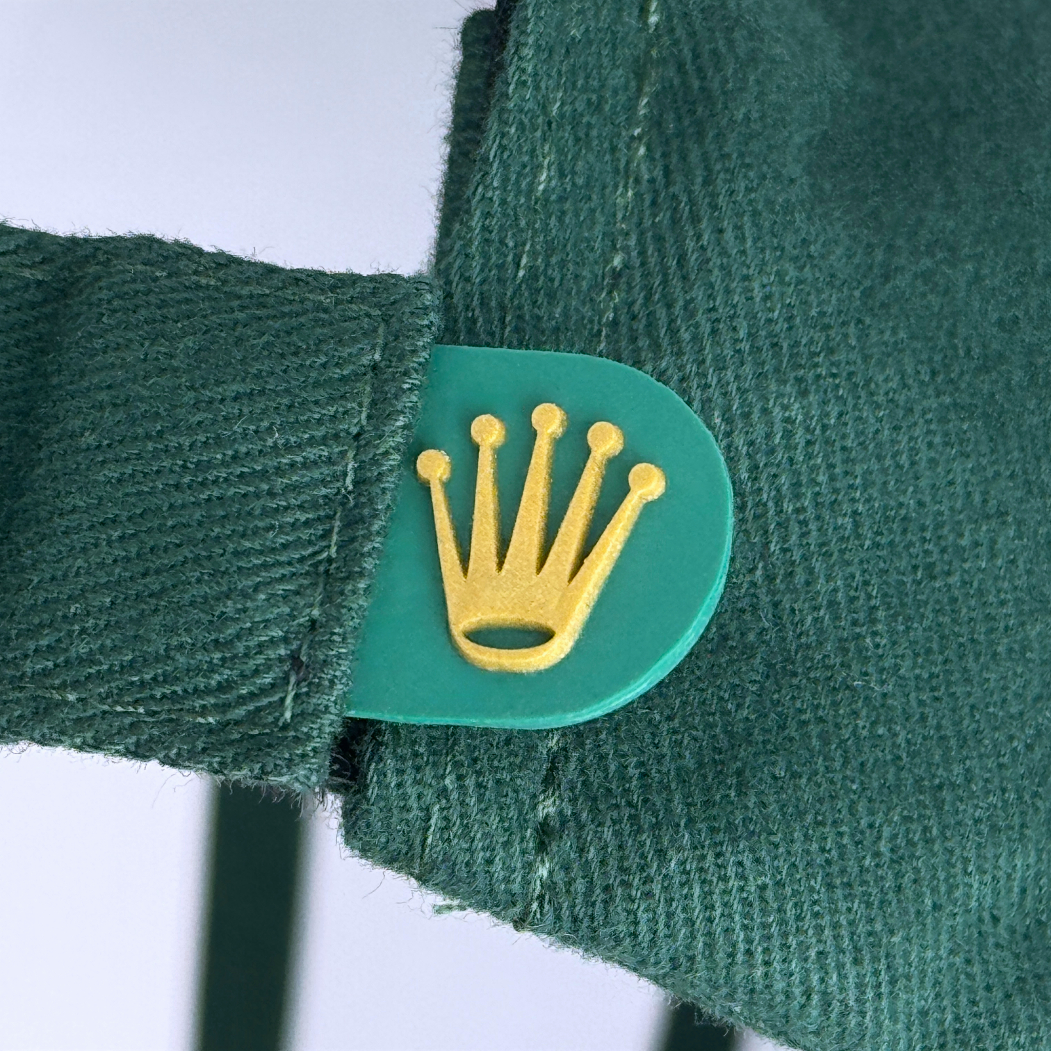 Rolex Cap Golf Kappe Mütze Hut Grün 100 % Baumwolle baseballhat hat green